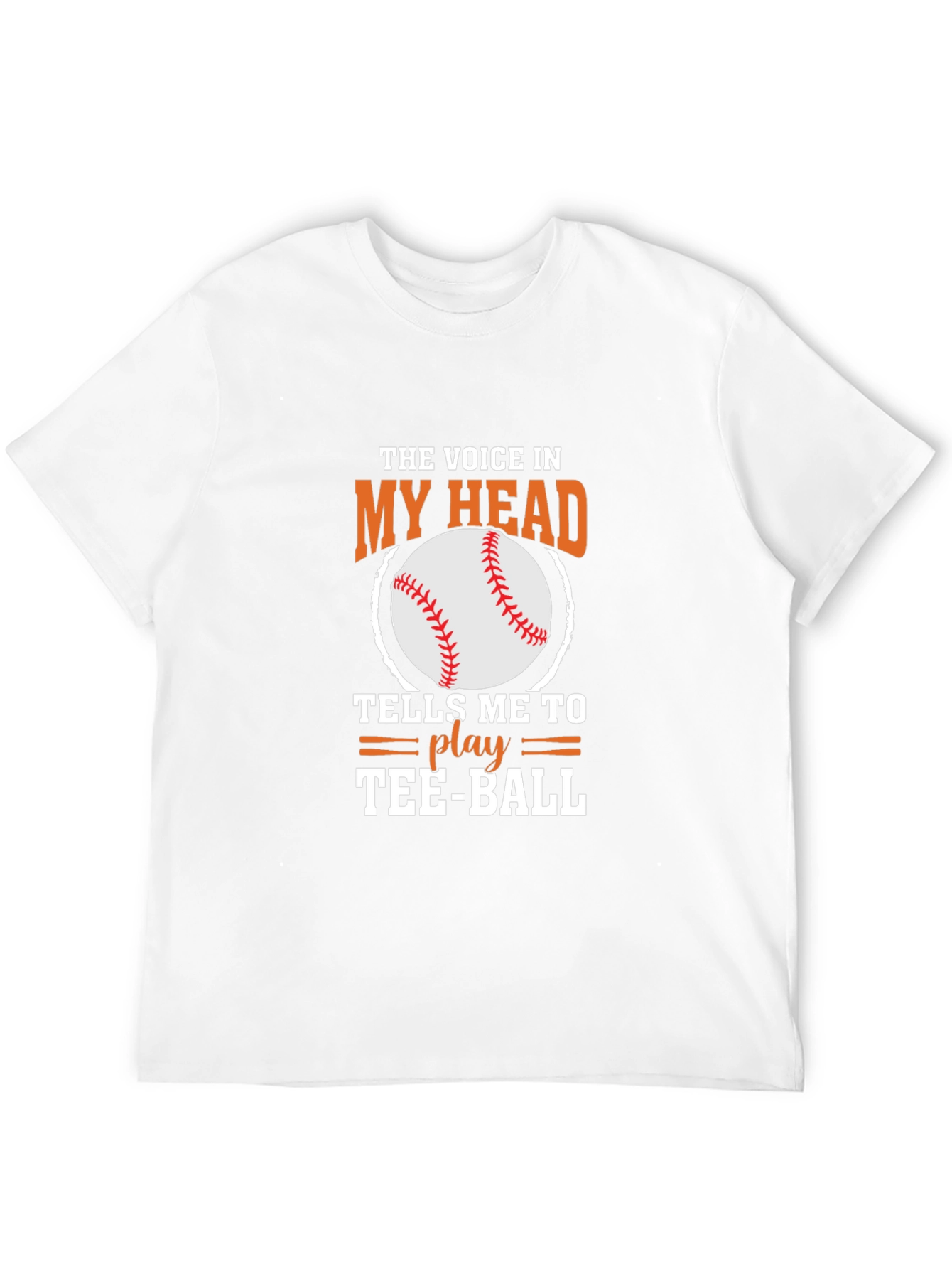 Funny Tee-Ball T-Shirt for Baseball Lovers