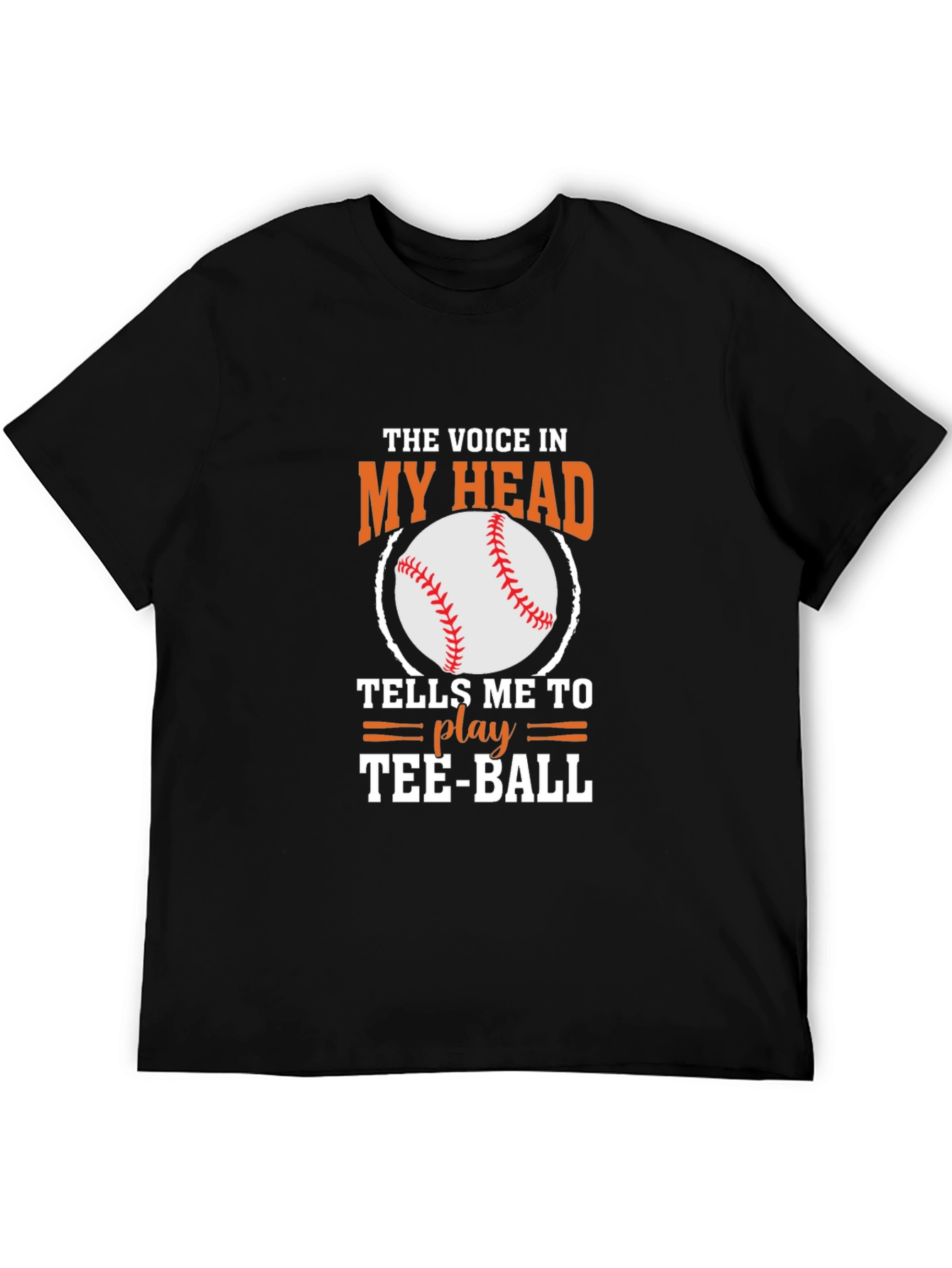 Funny Tee-Ball T-Shirt for Baseball Lovers