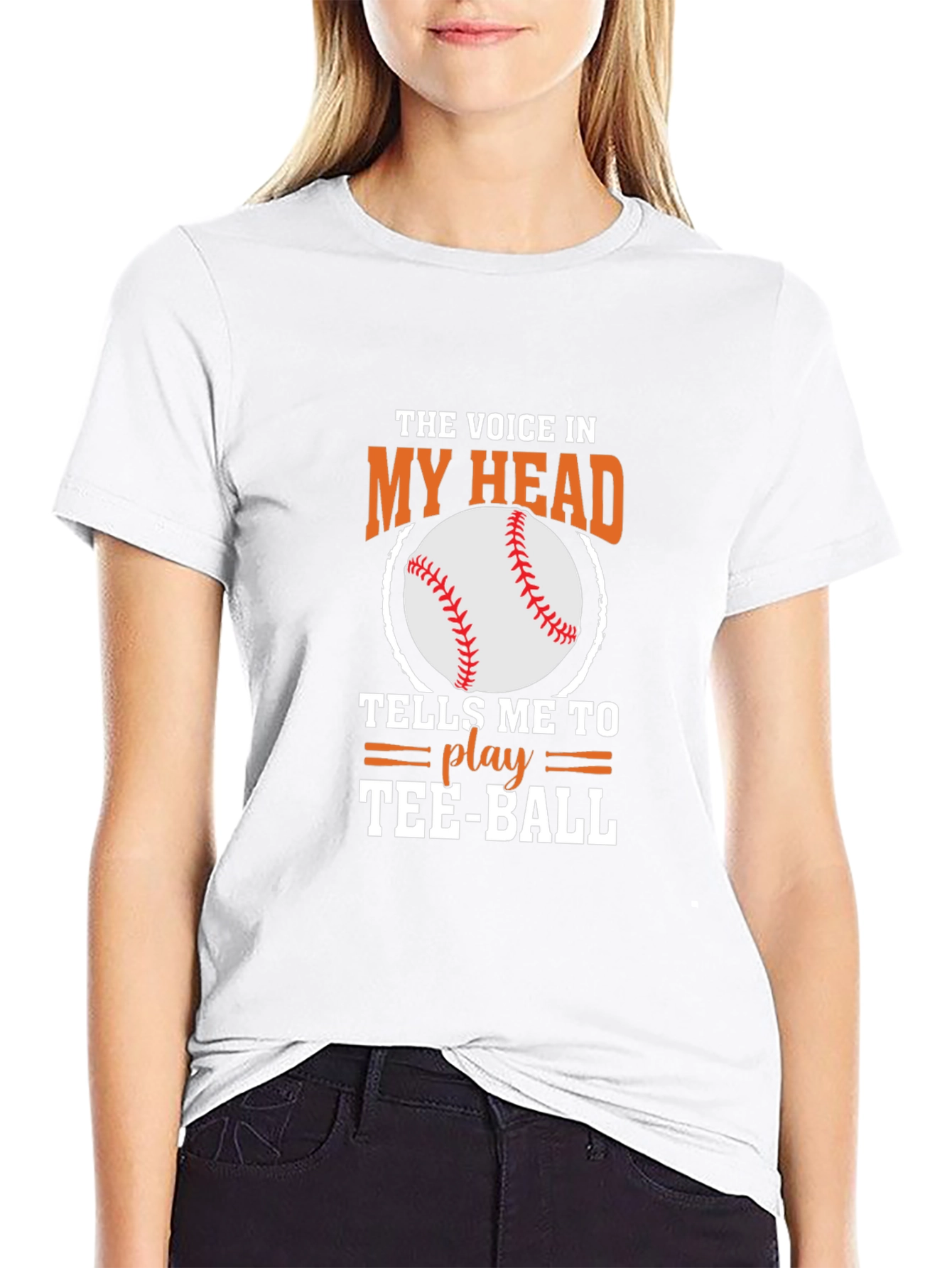 Funny Tee-Ball T-Shirt for Baseball Lovers