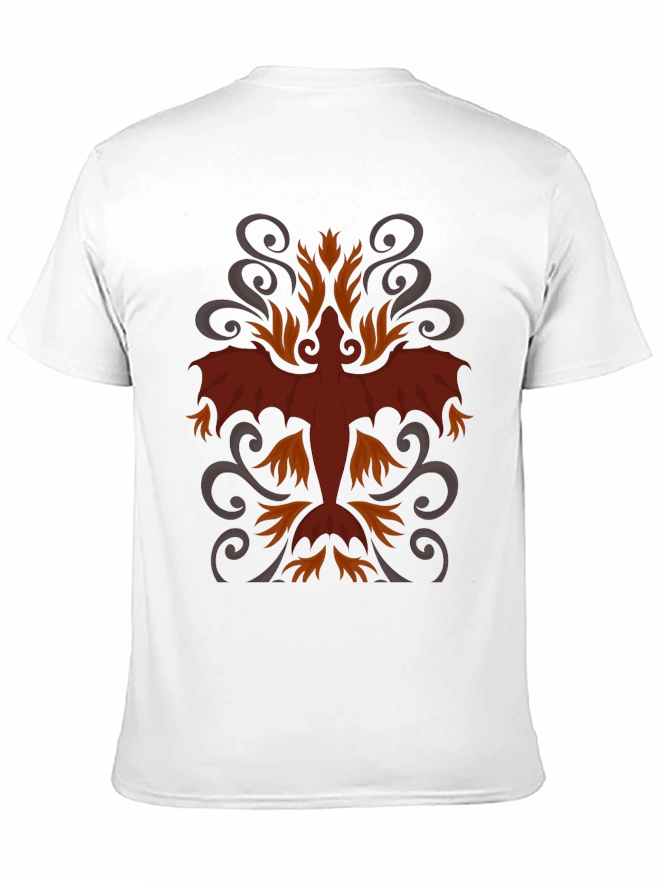 Dragon Graphic Tee - Stylish Mens Black T-Shirt