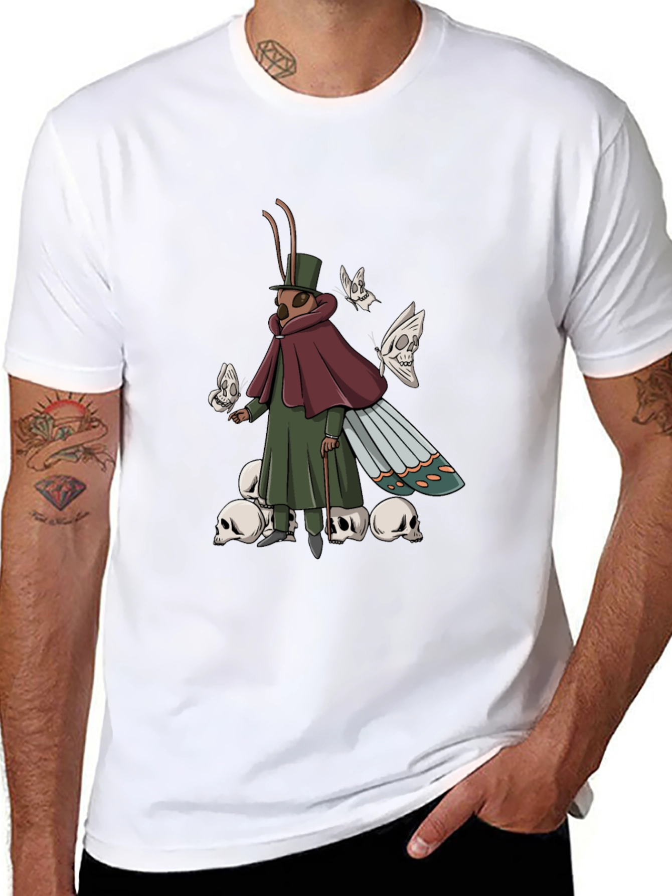 Mothman Inspired Graphic Tee