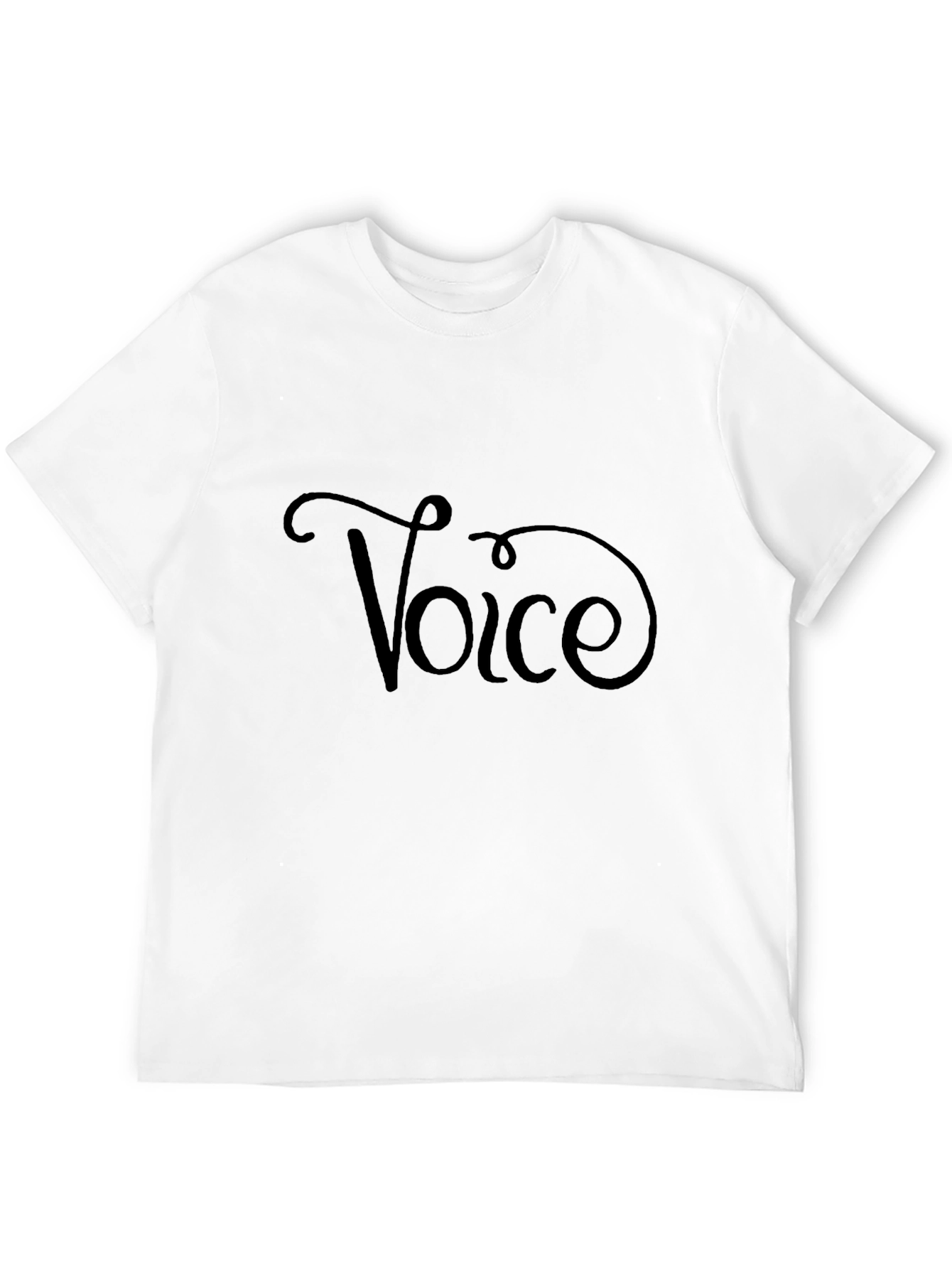 Voice Graphic Tee - Stylish Unisex T-Shirt