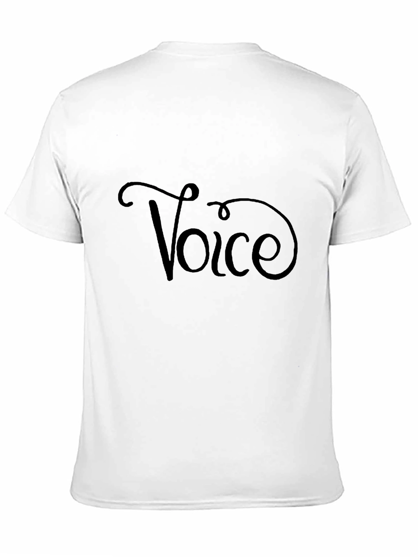 Voice Graphic Tee - Stylish Unisex T-Shirt