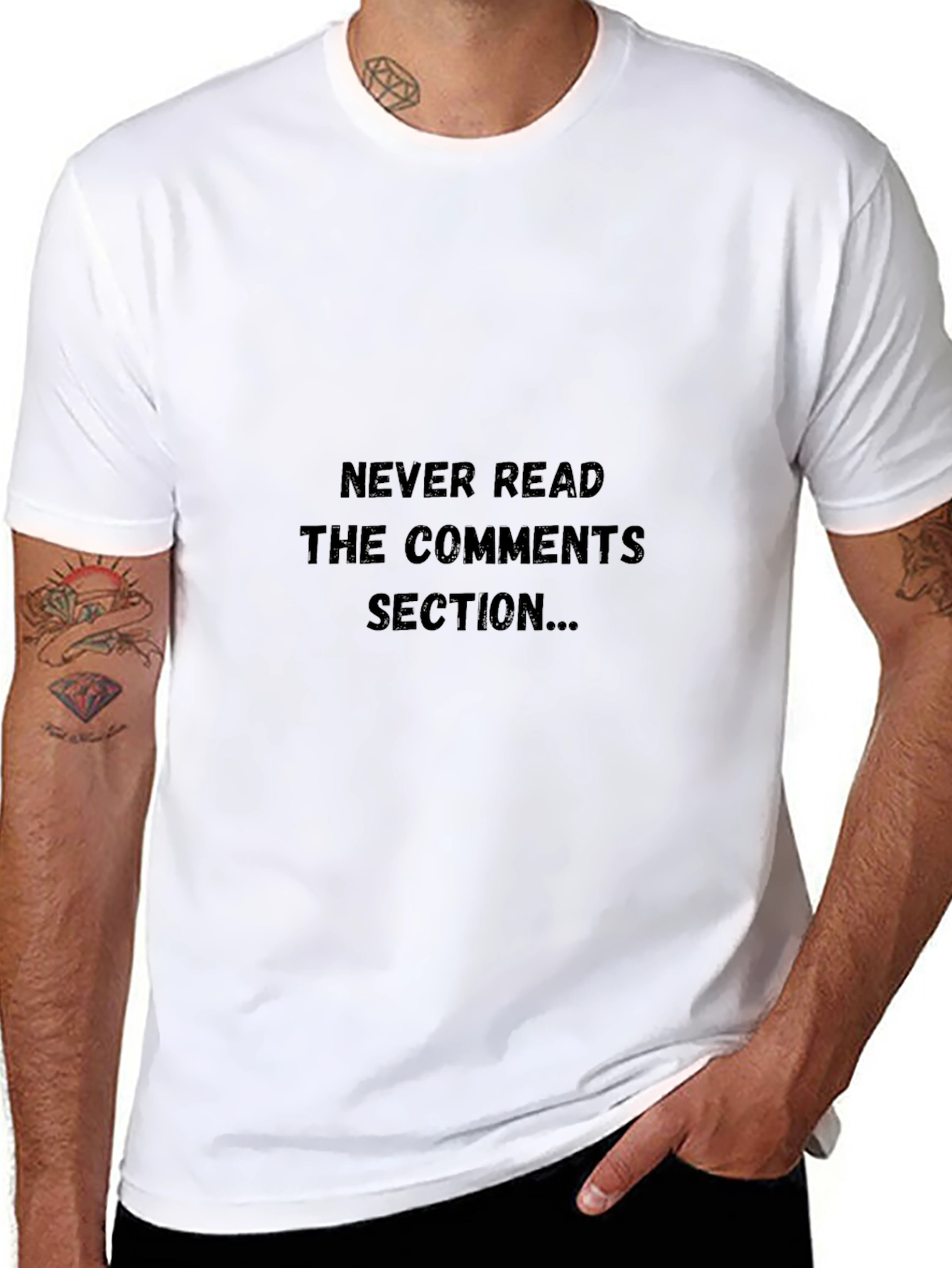 Never Read the Comments Section T-Shirt