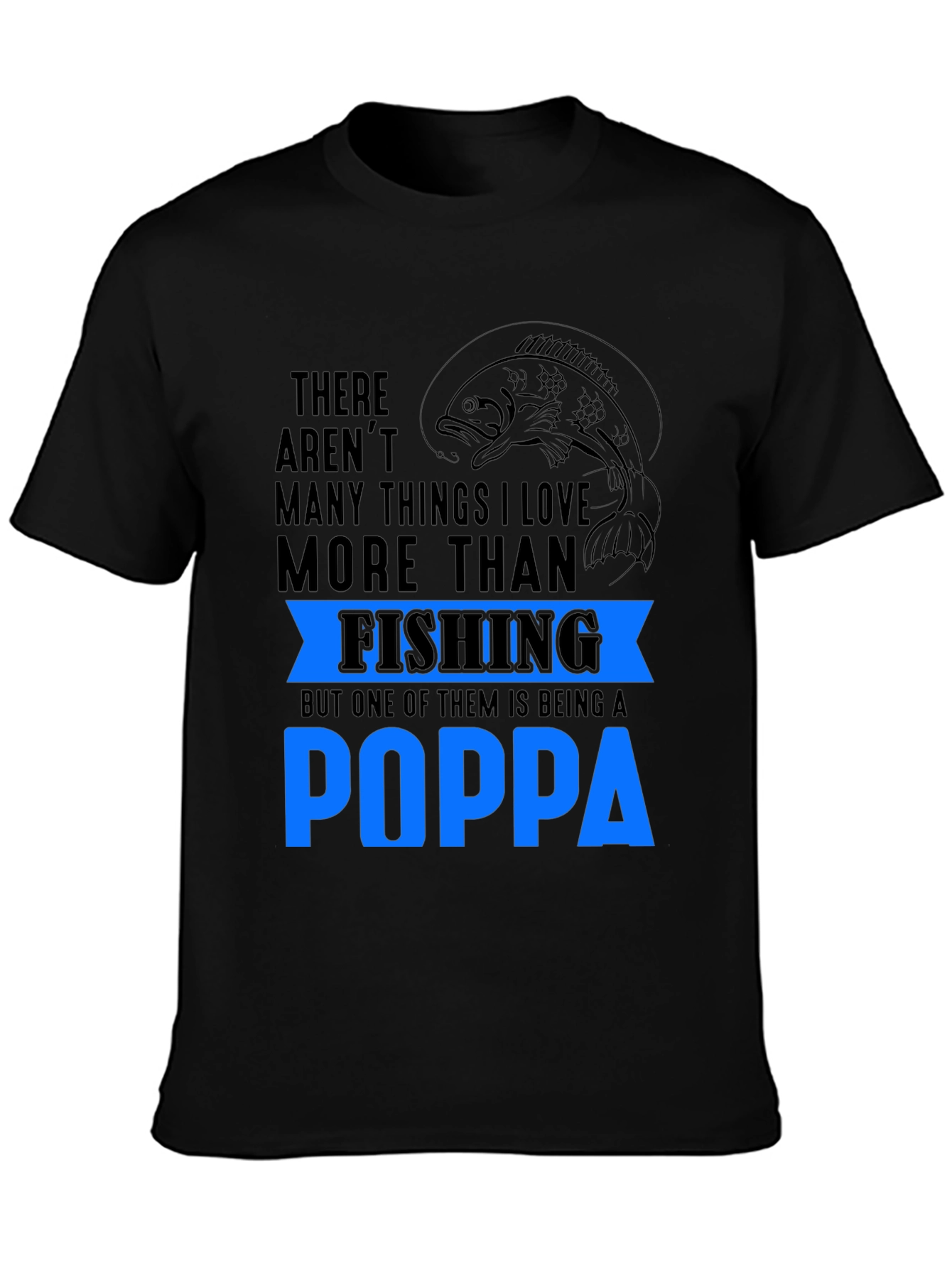 Fishing Poppa Graphic T-Shirt