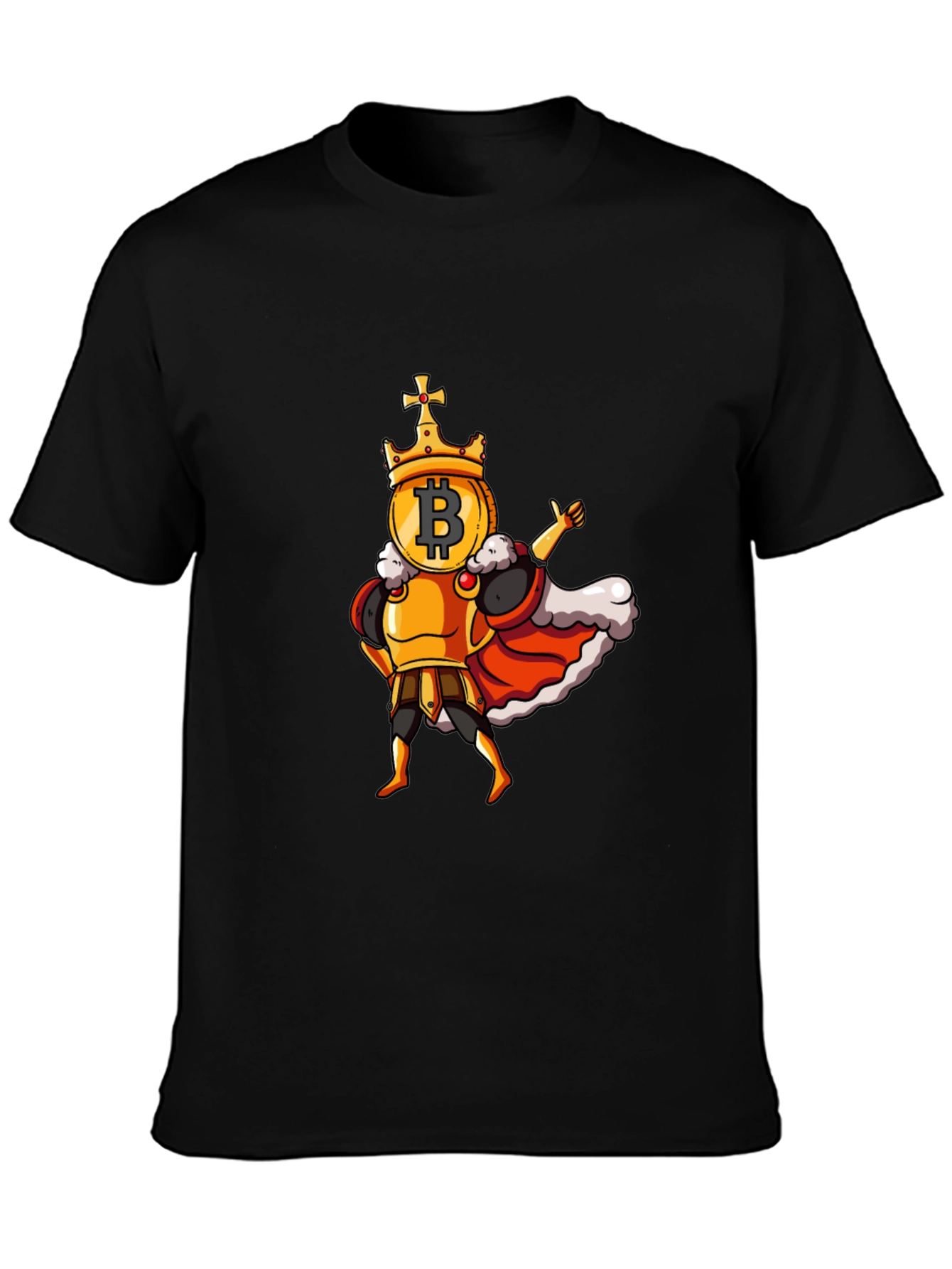 Bitcoin King T-Shirt - Crypto Currency Tee