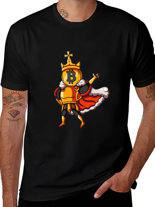 Bitcoin King T-Shirt - Crypto Currency Tee