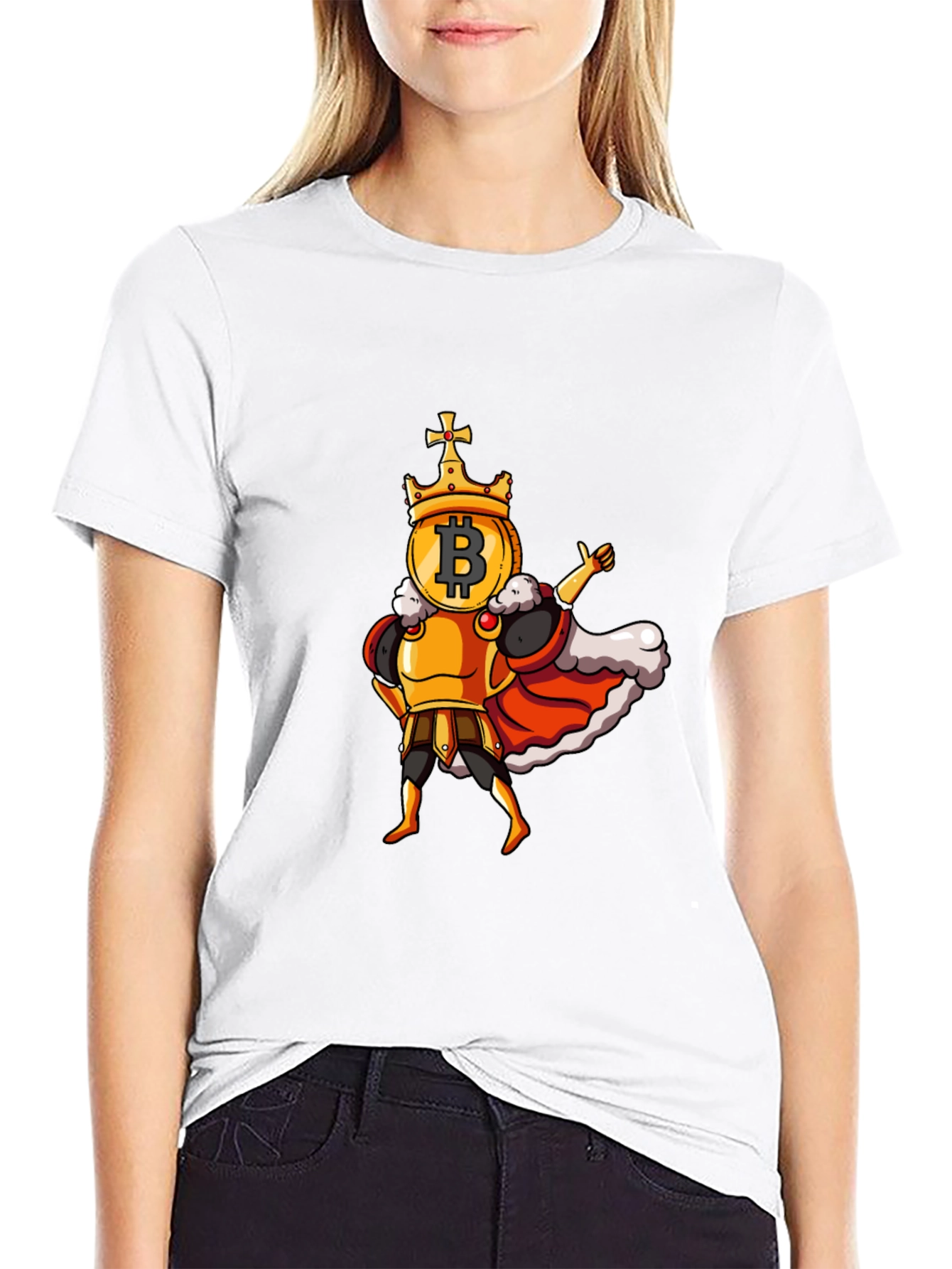 Bitcoin King T-Shirt - Crypto Currency Tee