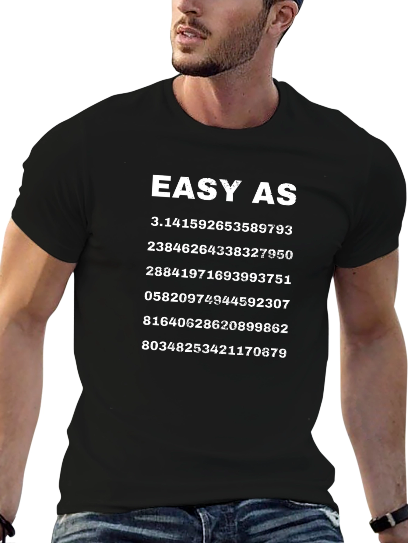 Easy as Pi Funny Math T-Shirt