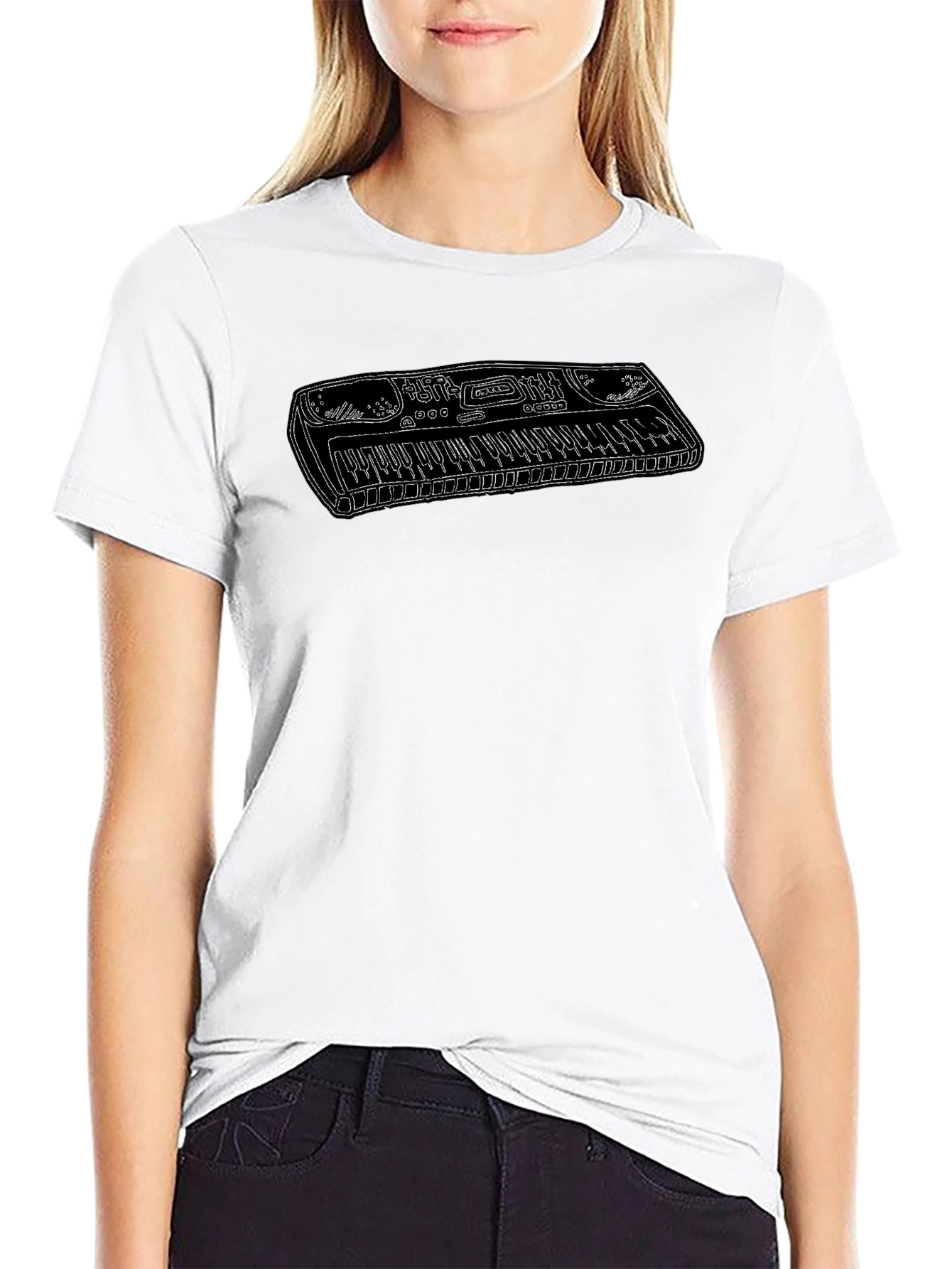 Electronic Keyboard Music T-Shirt