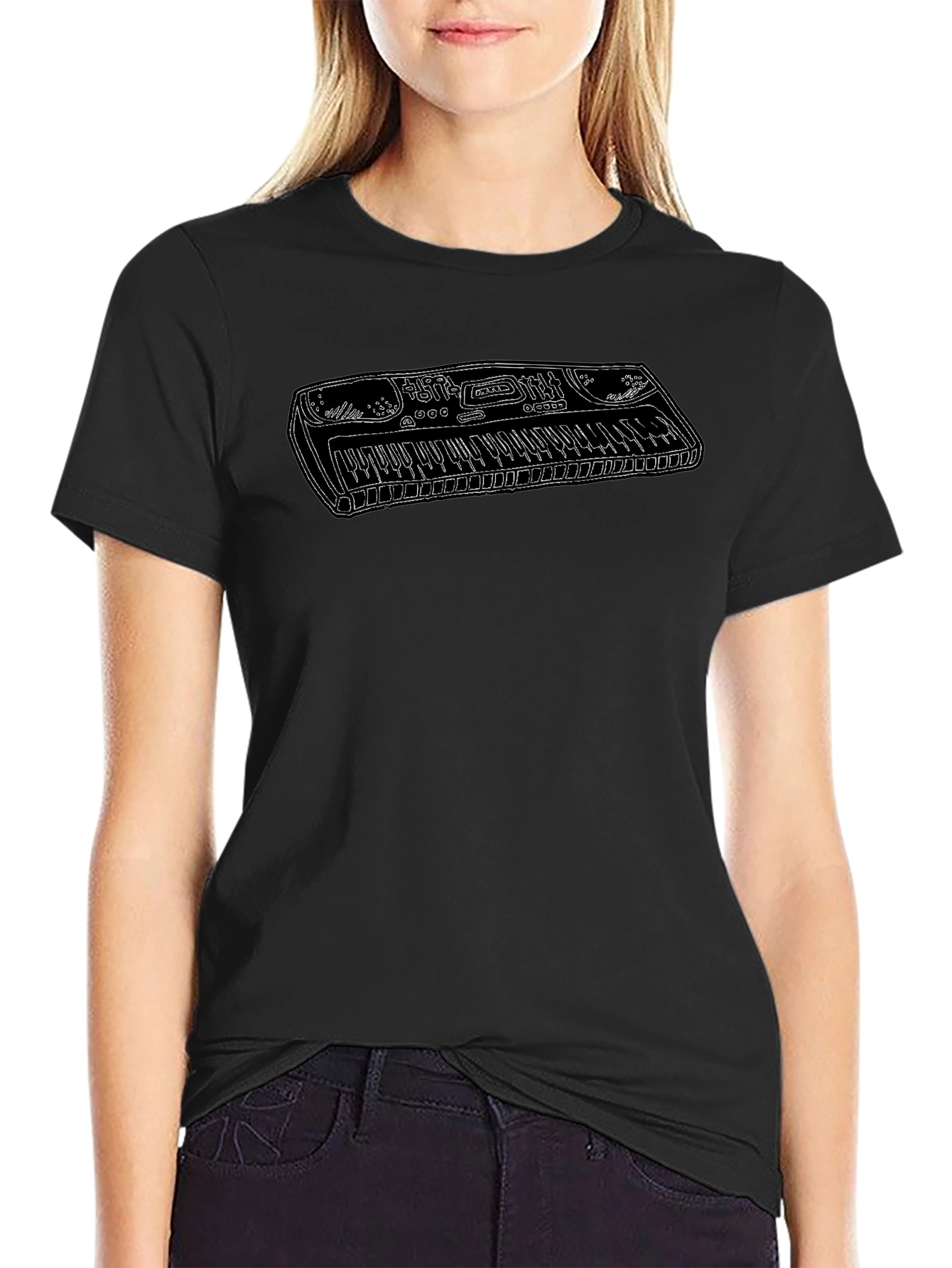 Electronic Keyboard Music T-Shirt