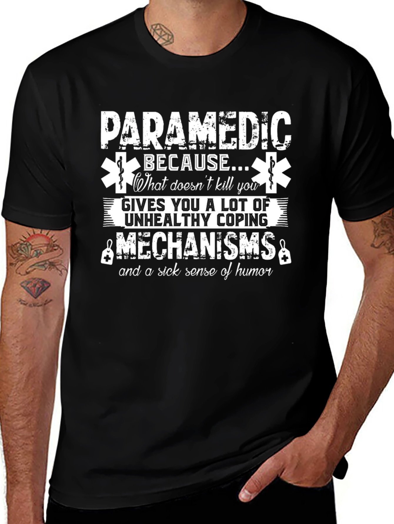 Paramedic Humor Graphic T-Shirt