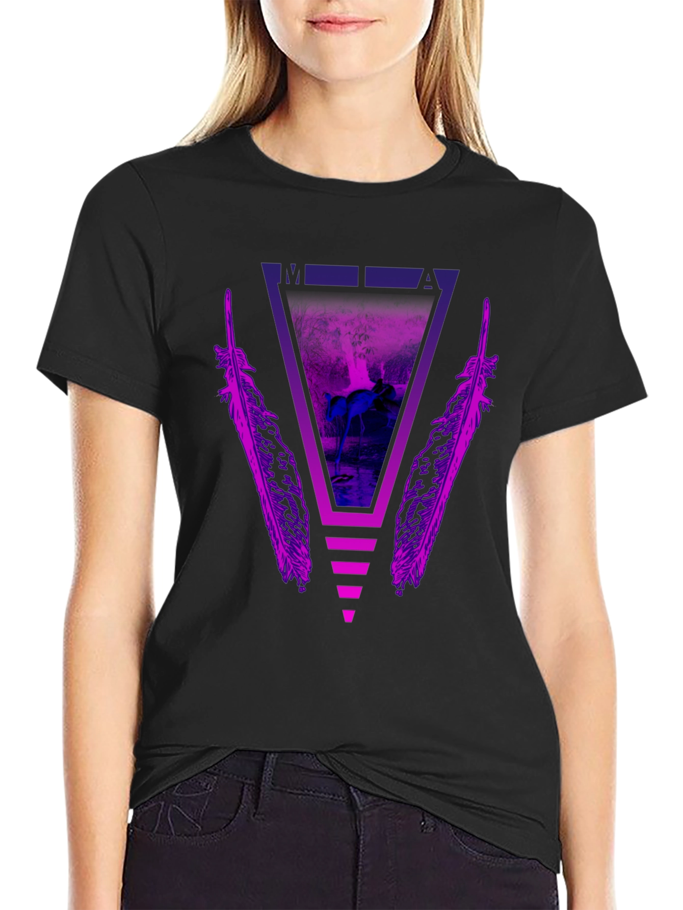 Geometric Horse Graphic Tee