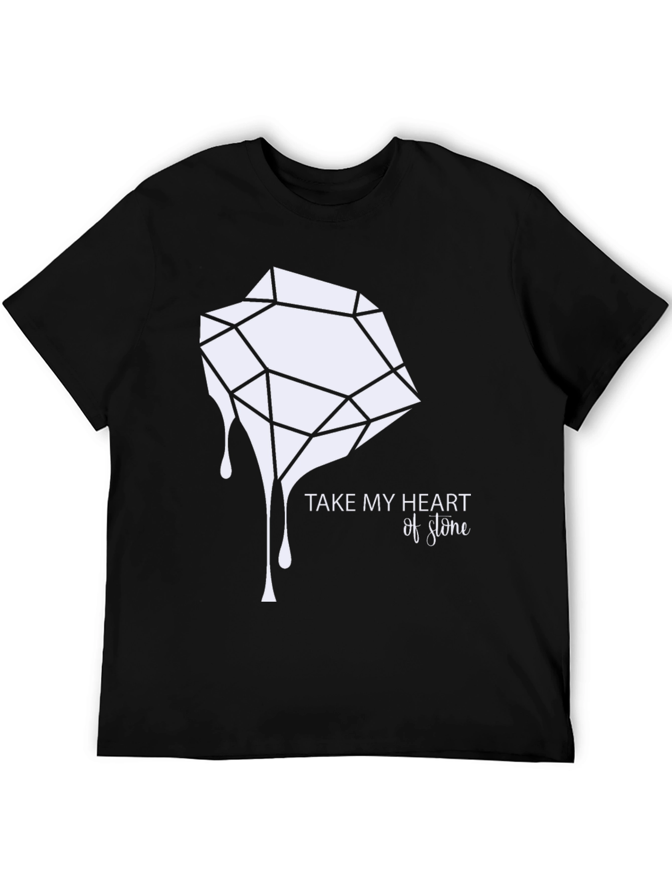 Heart of Stone Black Graphic Tee