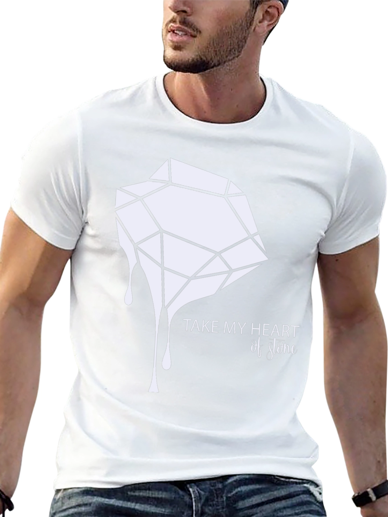 Heart of Stone Black Graphic Tee