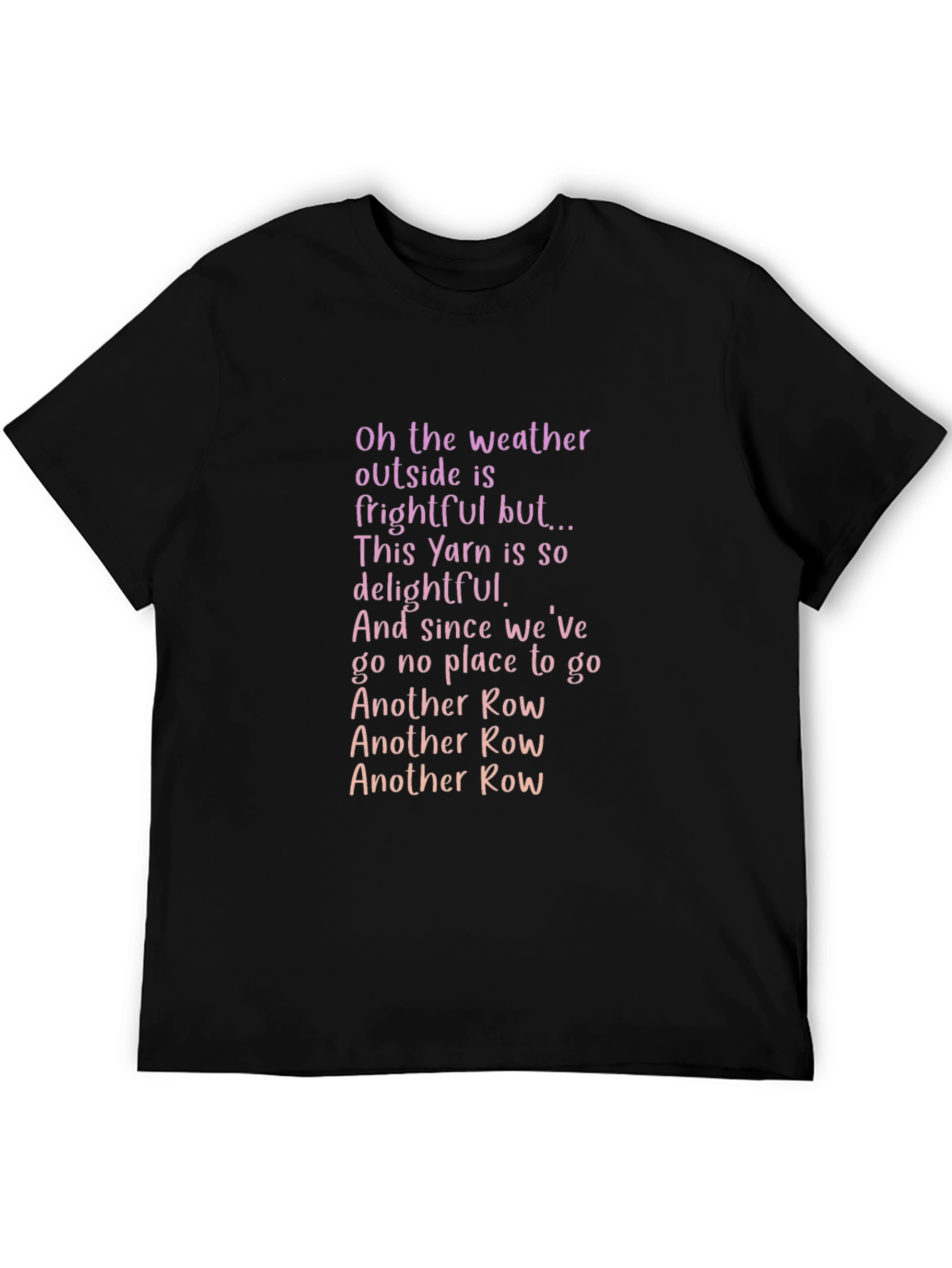 Knitting Lovers Tee: Another Row T-Shirt