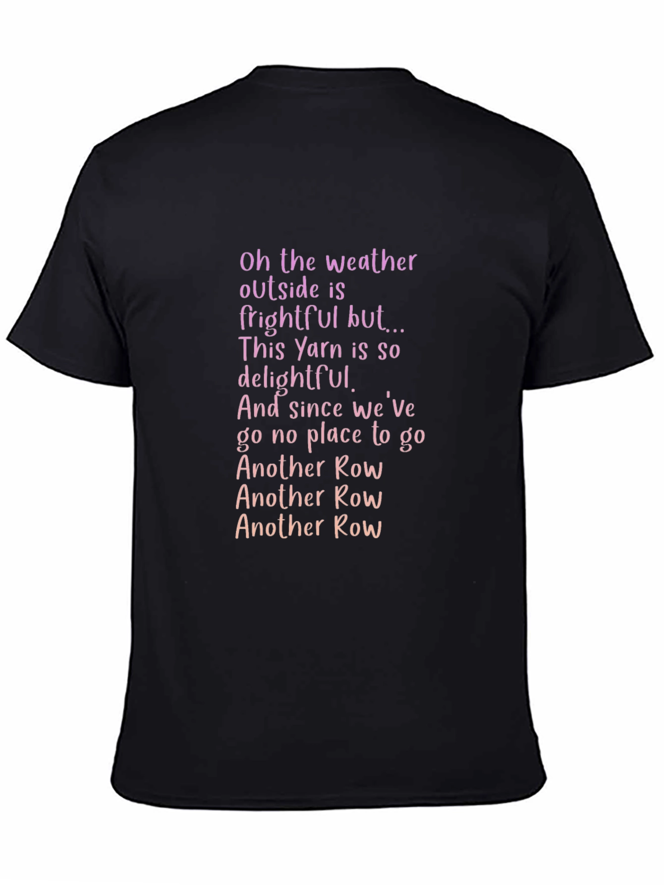 Knitting Lovers Tee: Another Row T-Shirt