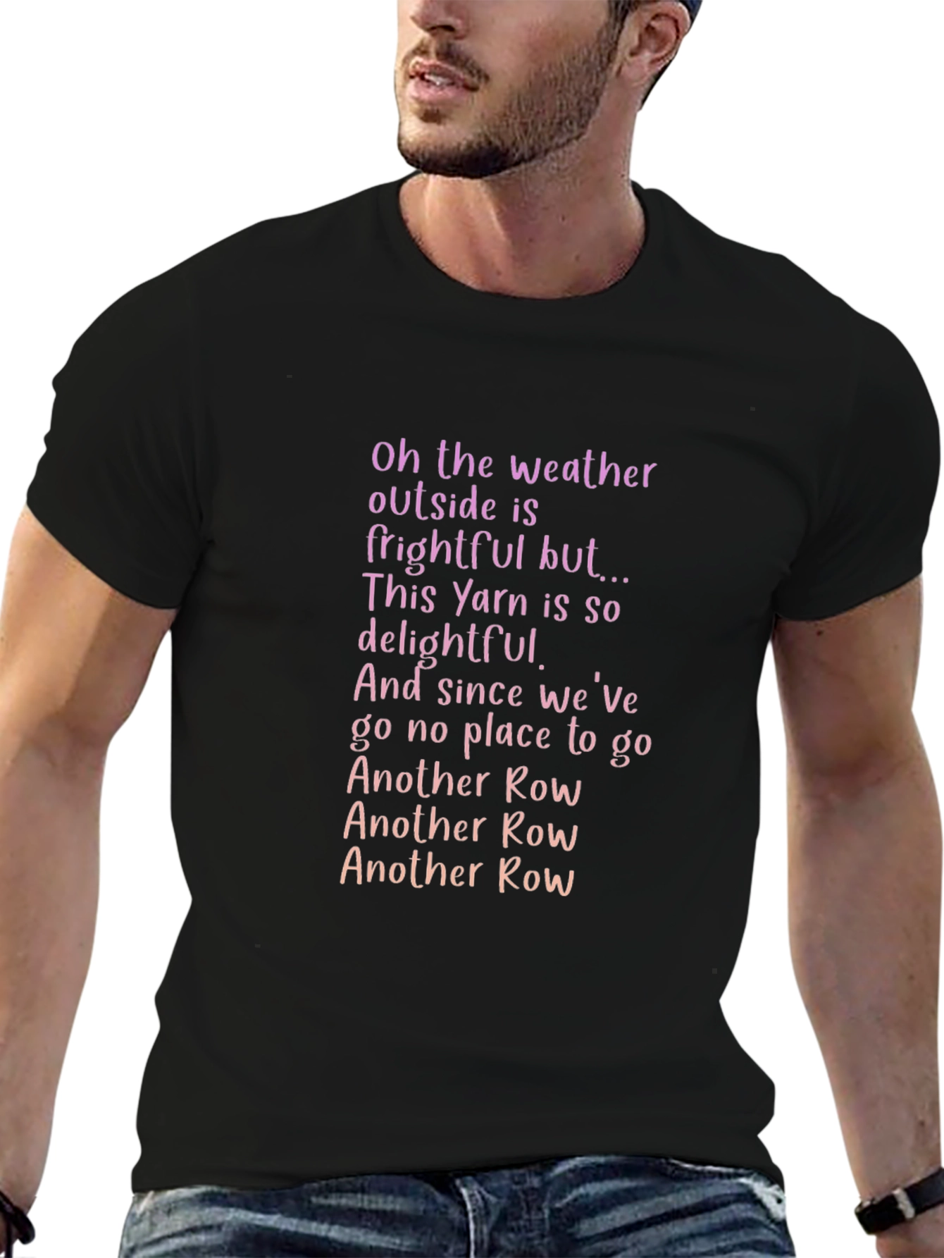 Knitting Lovers Tee: Another Row T-Shirt
