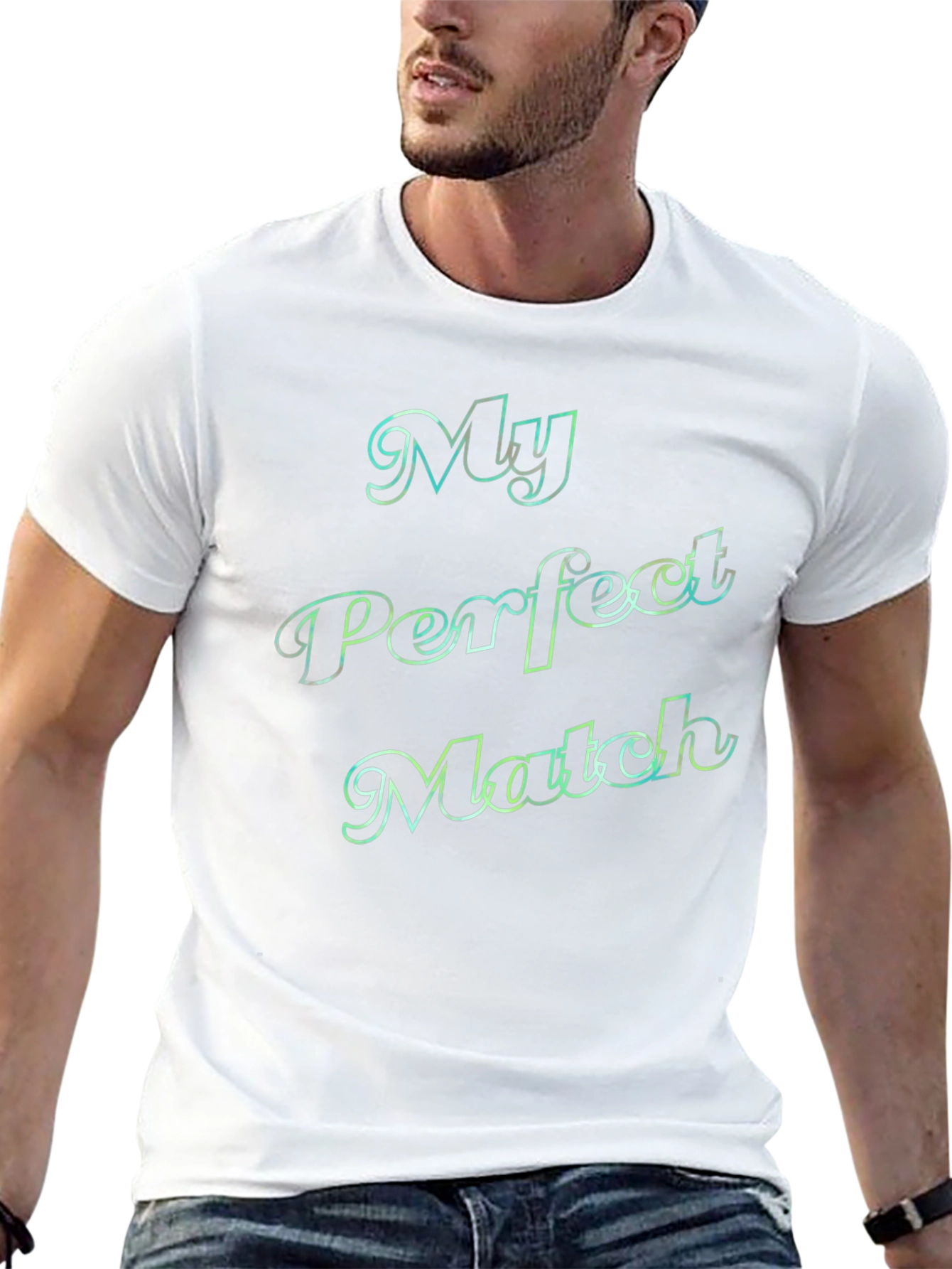 My Perfect Match T-Shirt - Trendy Graphic Tee