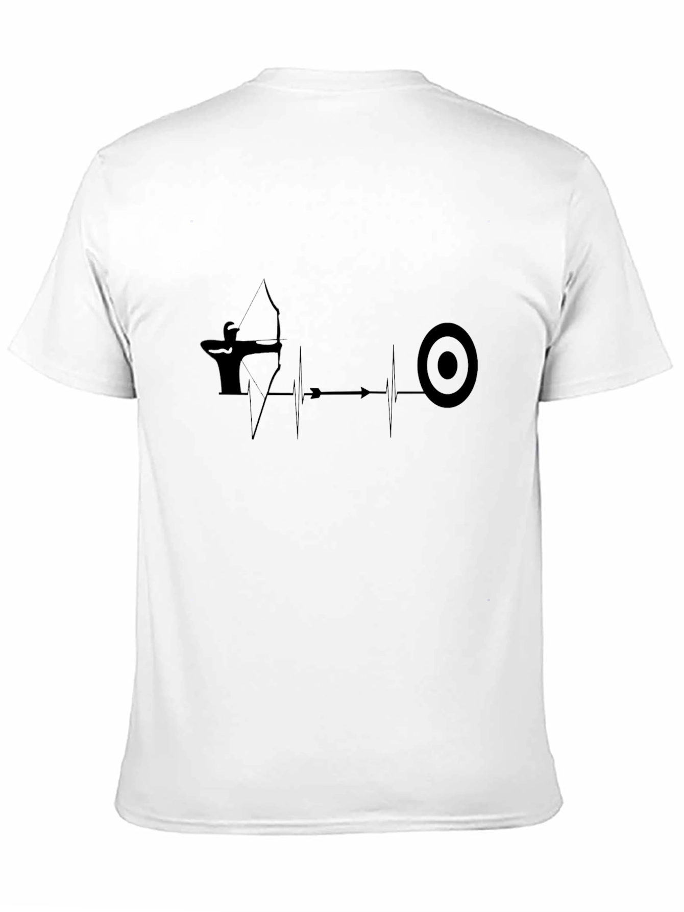 Archery Heartbeat T-Shirt - Archers Life Line Tee