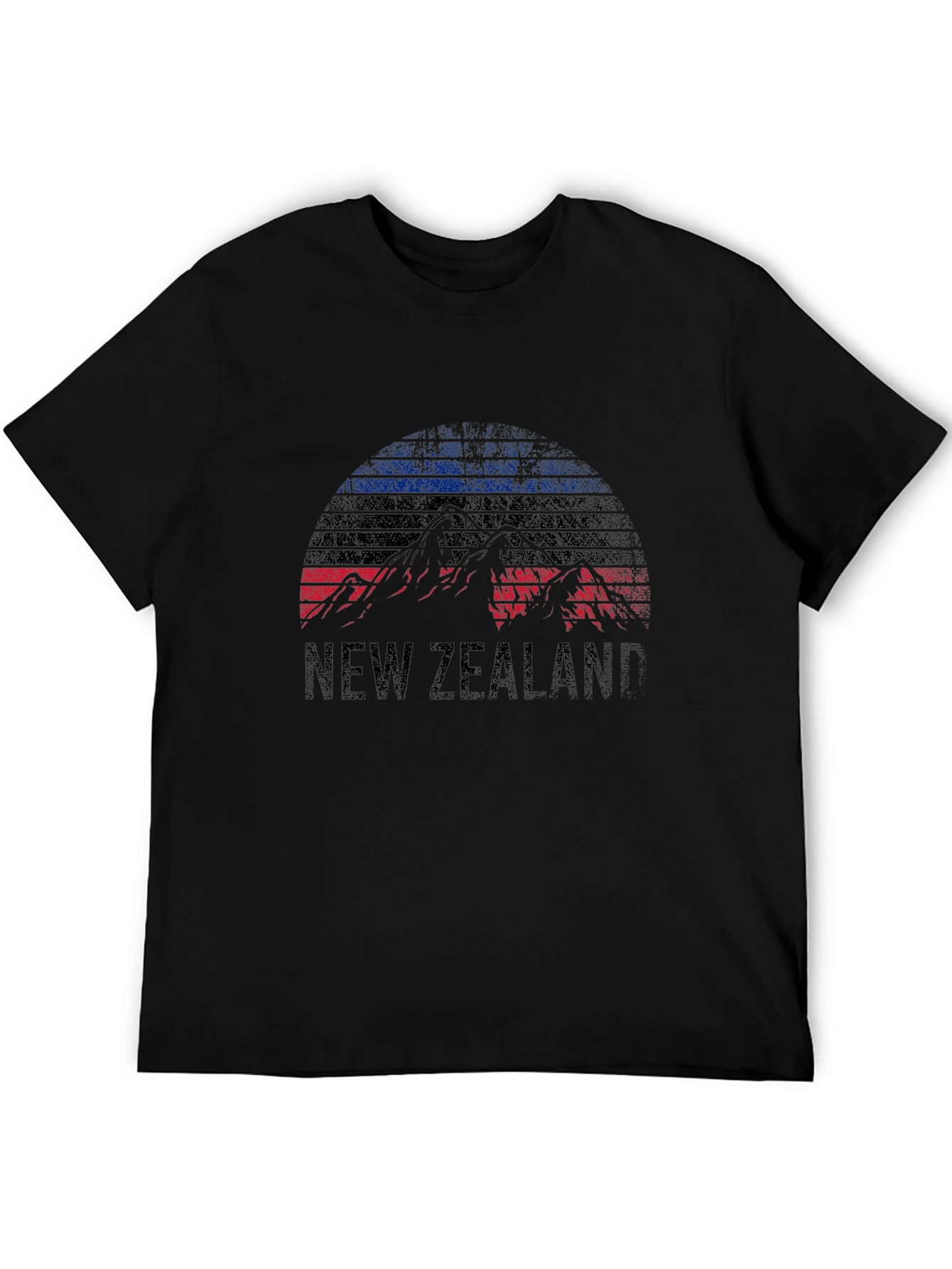 New Zealand Mountains Graphic Tee
