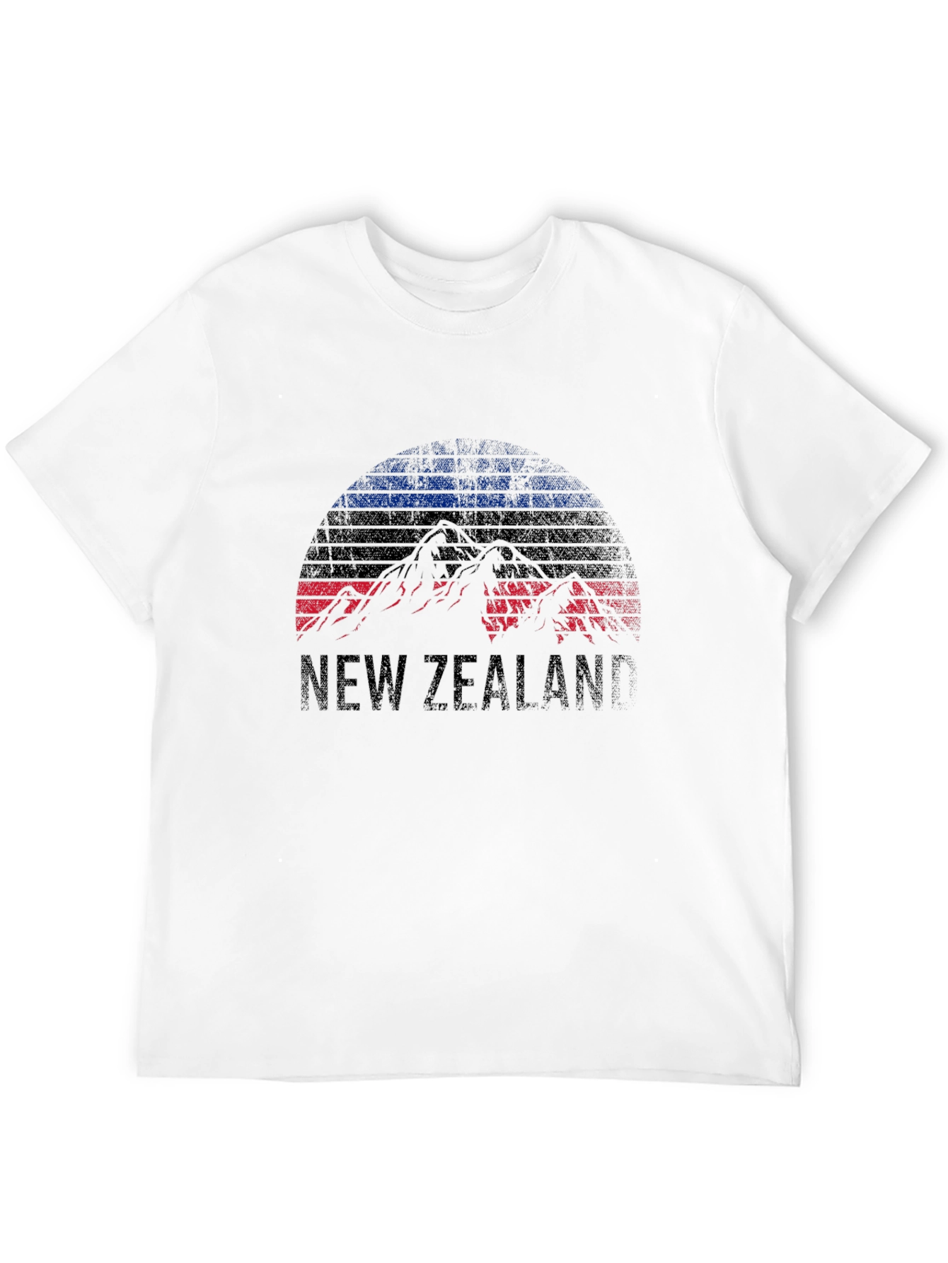 New Zealand Mountains Graphic Tee