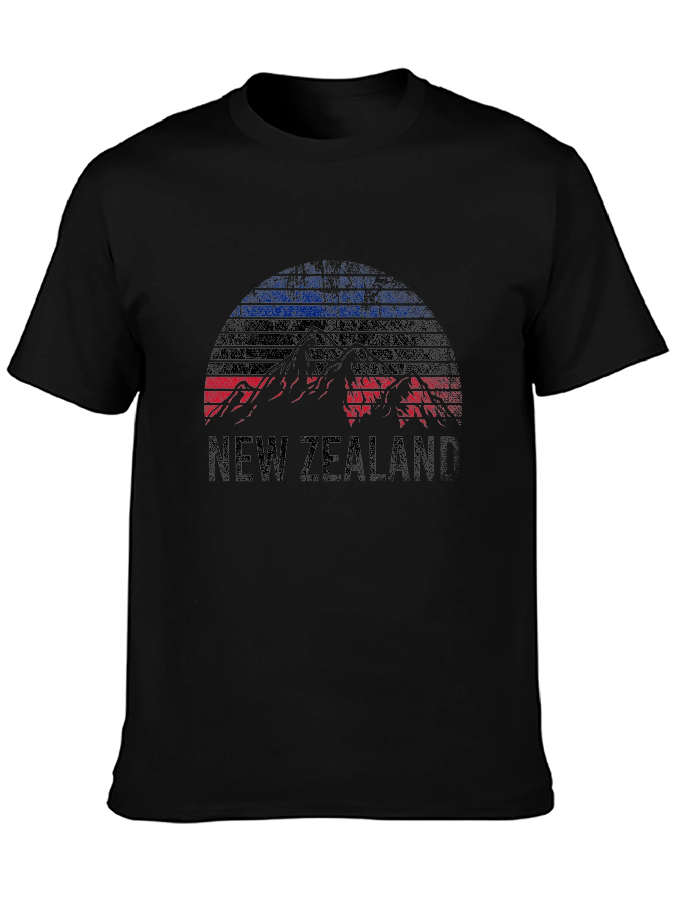 New Zealand Mountains Graphic Tee