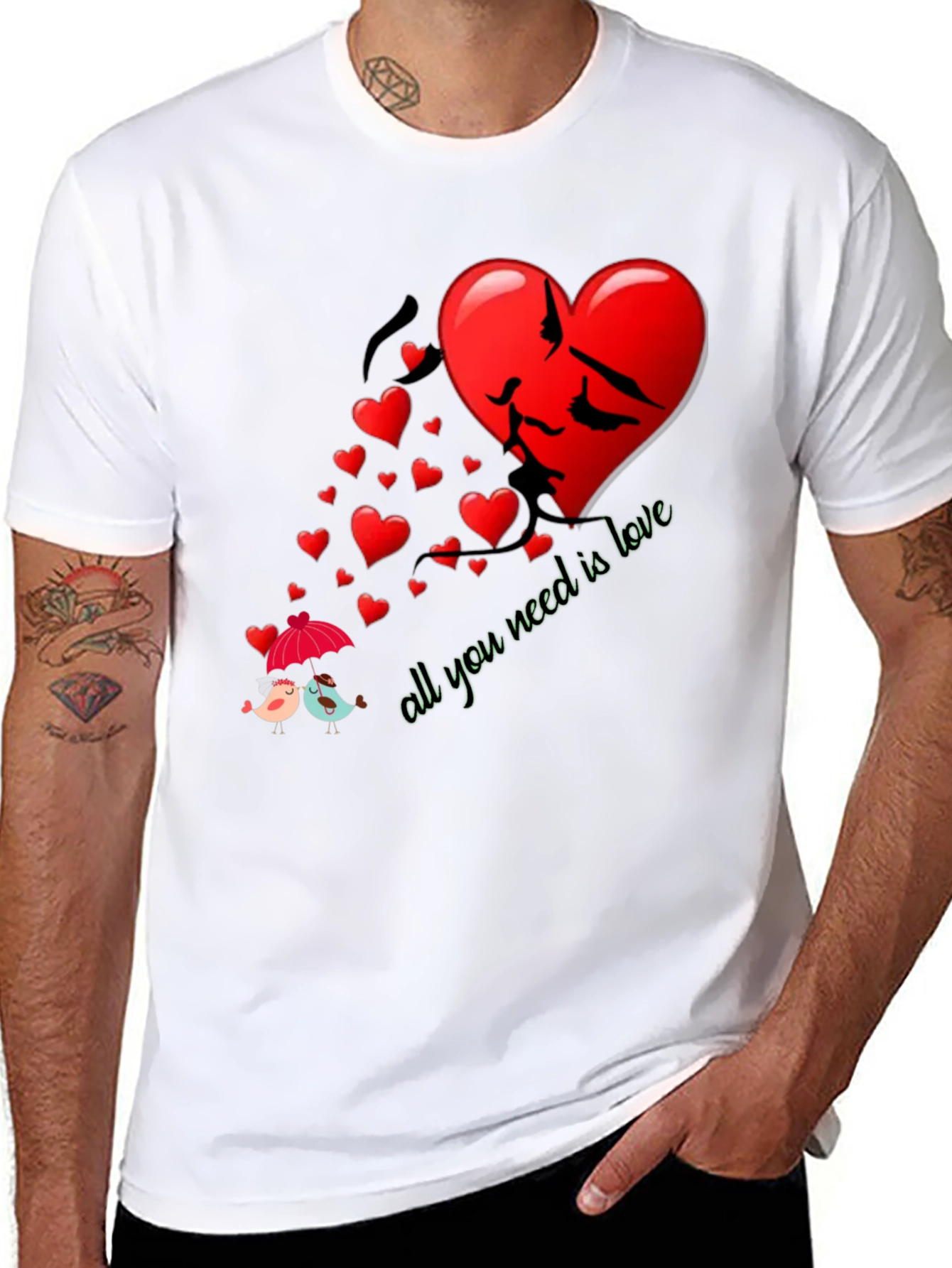 Love Graphic T-Shirt - All You Need Is Love
