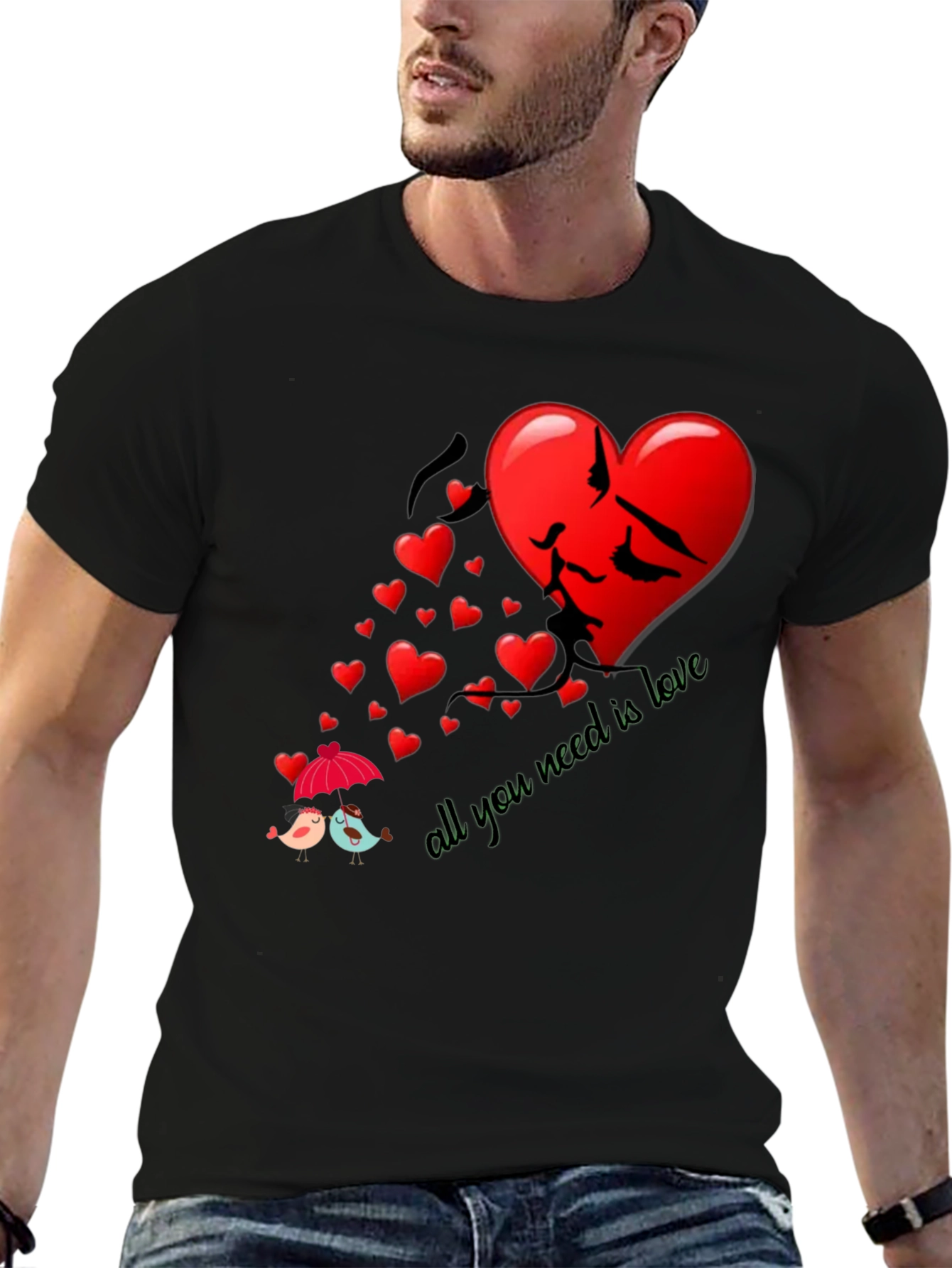 Love Graphic T-Shirt - All You Need Is Love