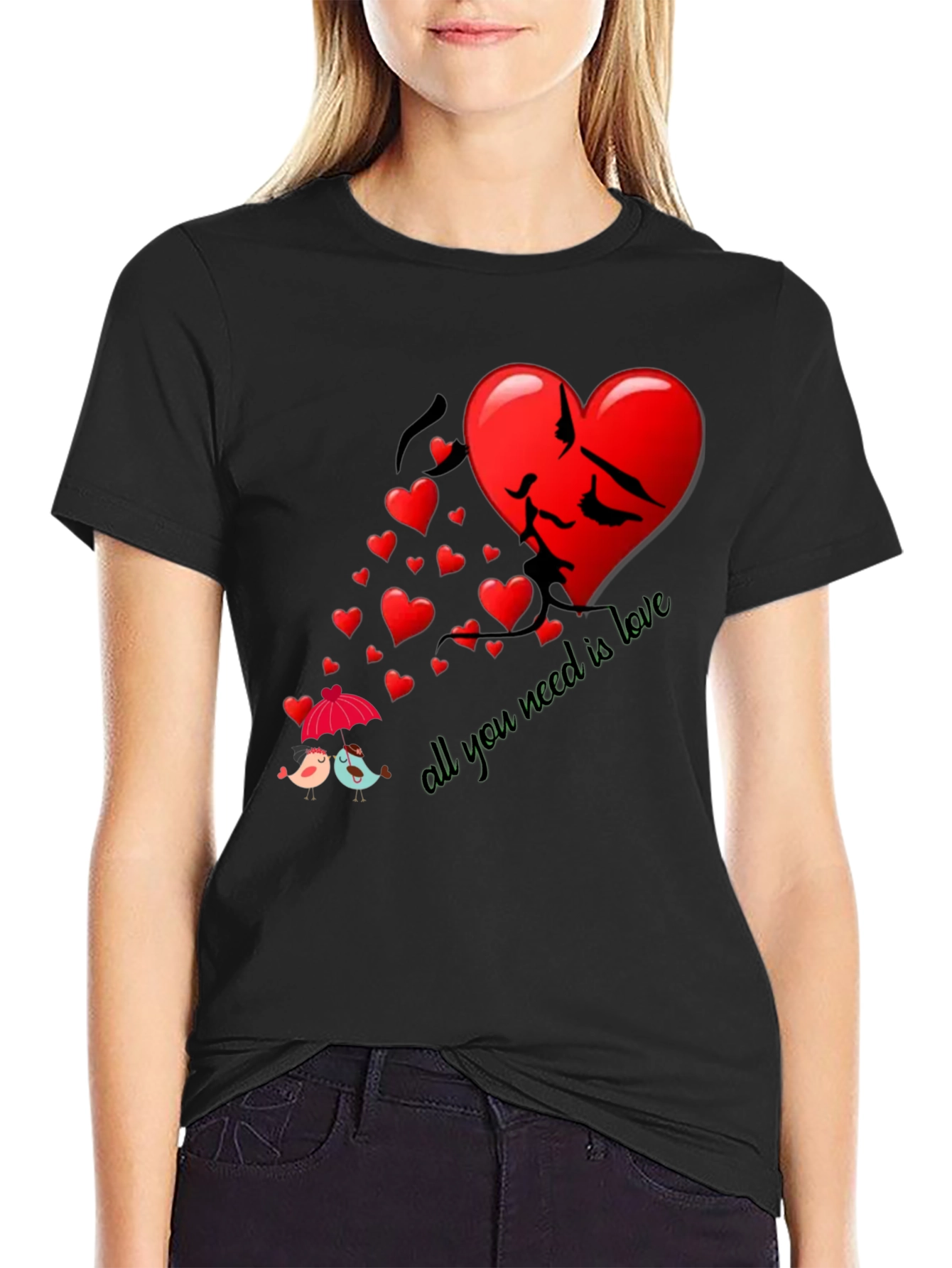 Love Graphic T-Shirt - All You Need Is Love