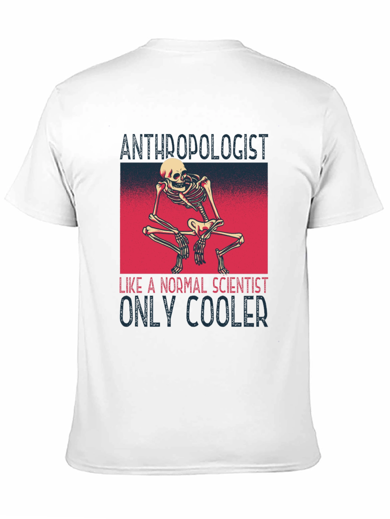 Anthropologist Skeleton T-Shirt - Cool Science Apparel