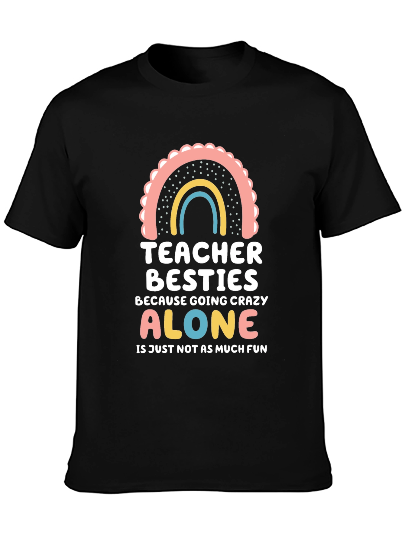 Teacher Besties Graphic T-Shirt
