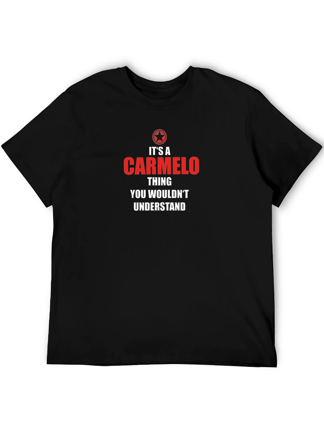 Carmelo Thing T-Shirt - Funny Novelty Tee