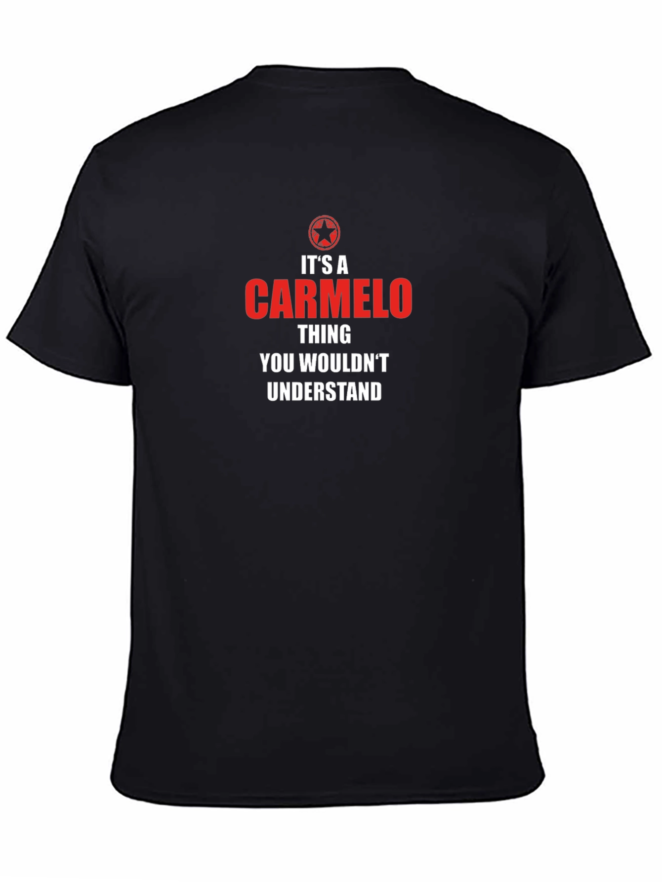 Carmelo Thing T-Shirt - Funny Novelty Tee