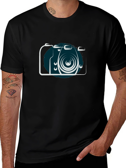 Camera Graphic Tee - Cool Photographer T-Shirt