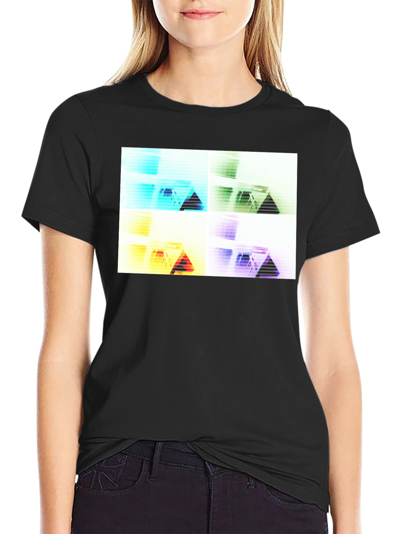 Abstract Geometry T-Shirt - Modern Graphic Tee
