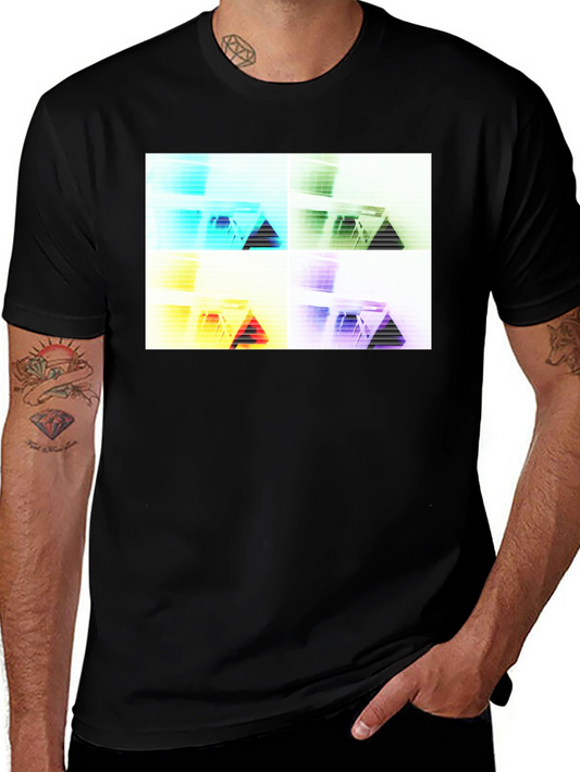 Abstract Geometry T-Shirt - Modern Graphic Tee
