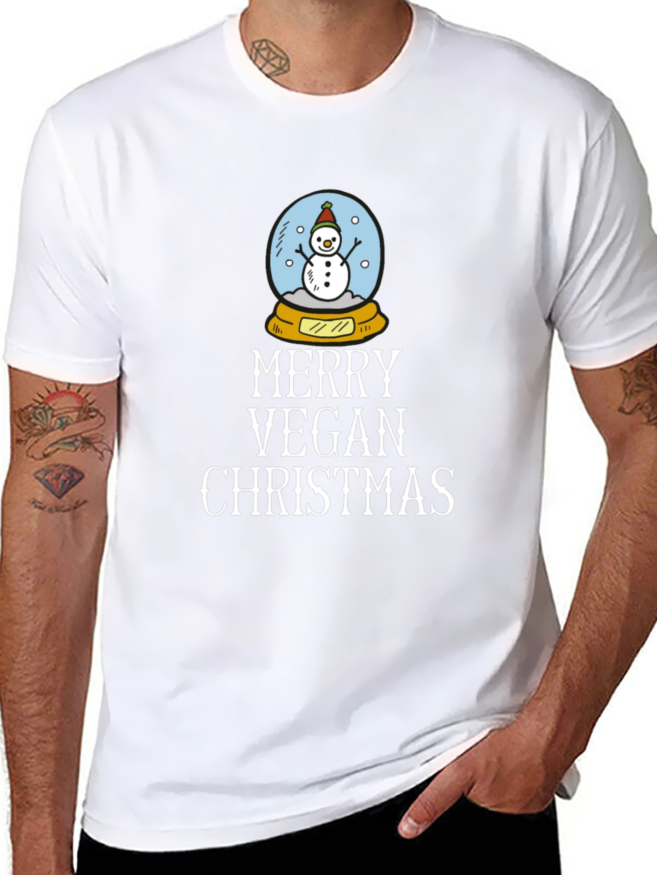 Merry Vegan Christmas T-Shirt