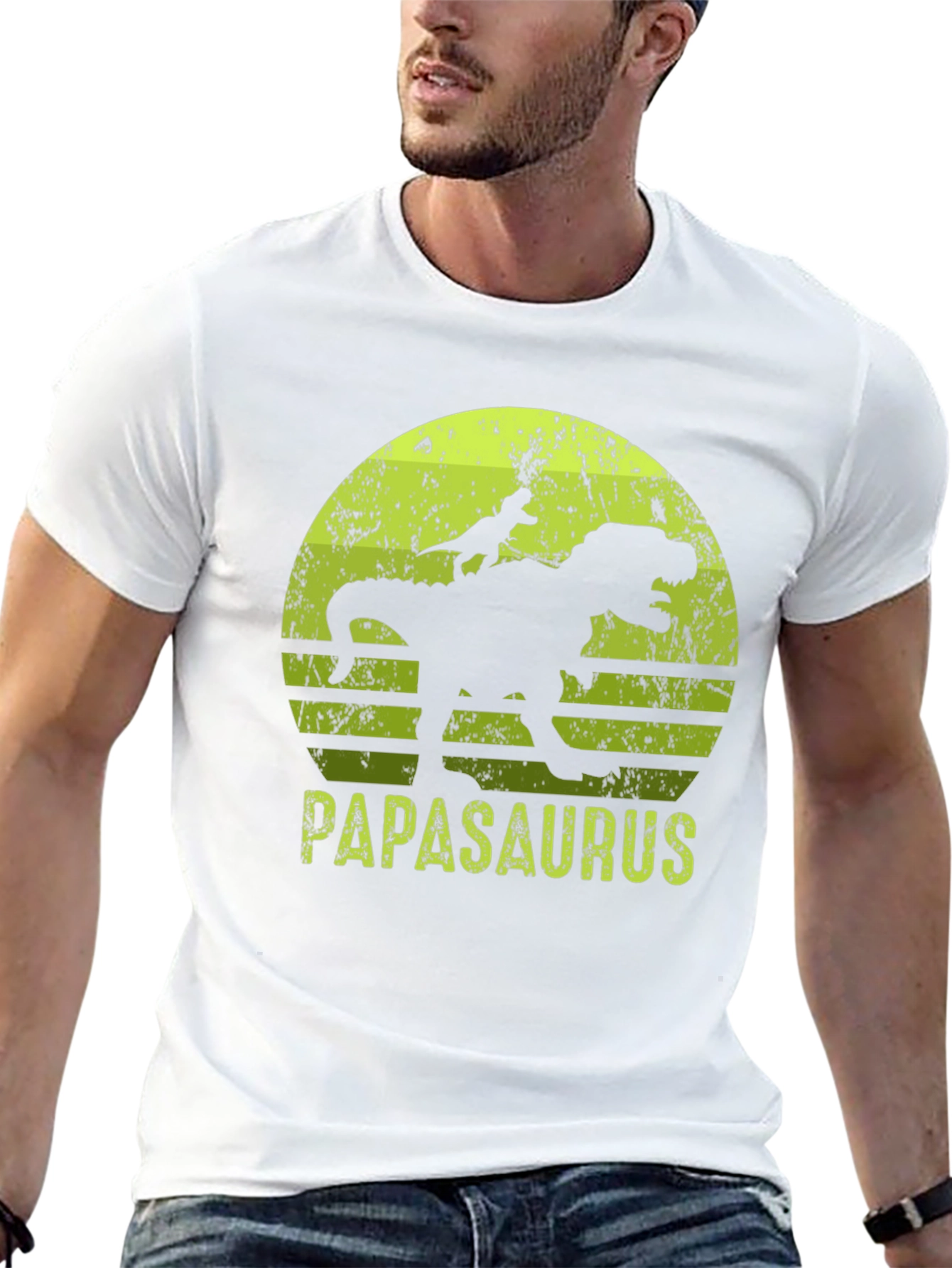 Papasaurus T-Shirt - Fathers Day Dinosaur Tee
