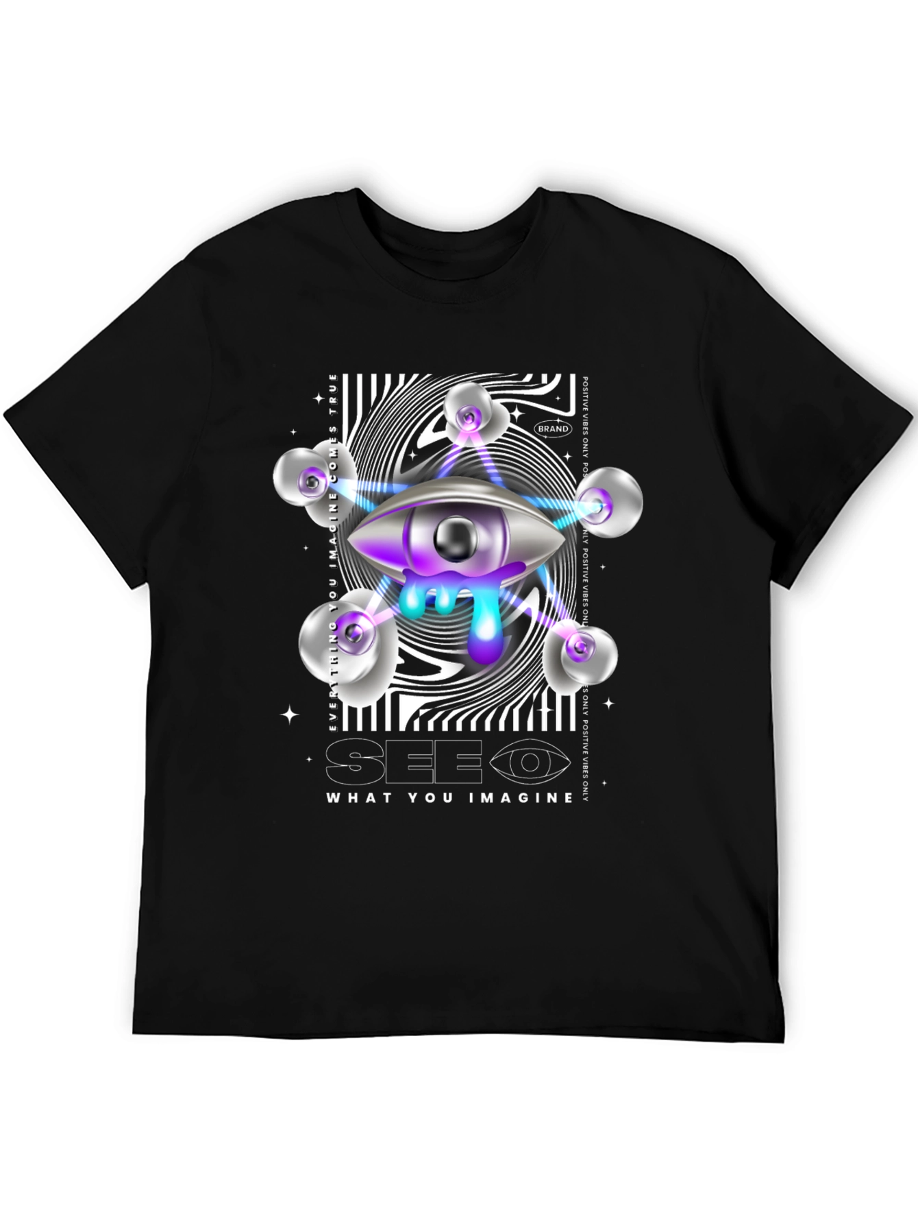 Surreal Vision Tee: Imagine & See True