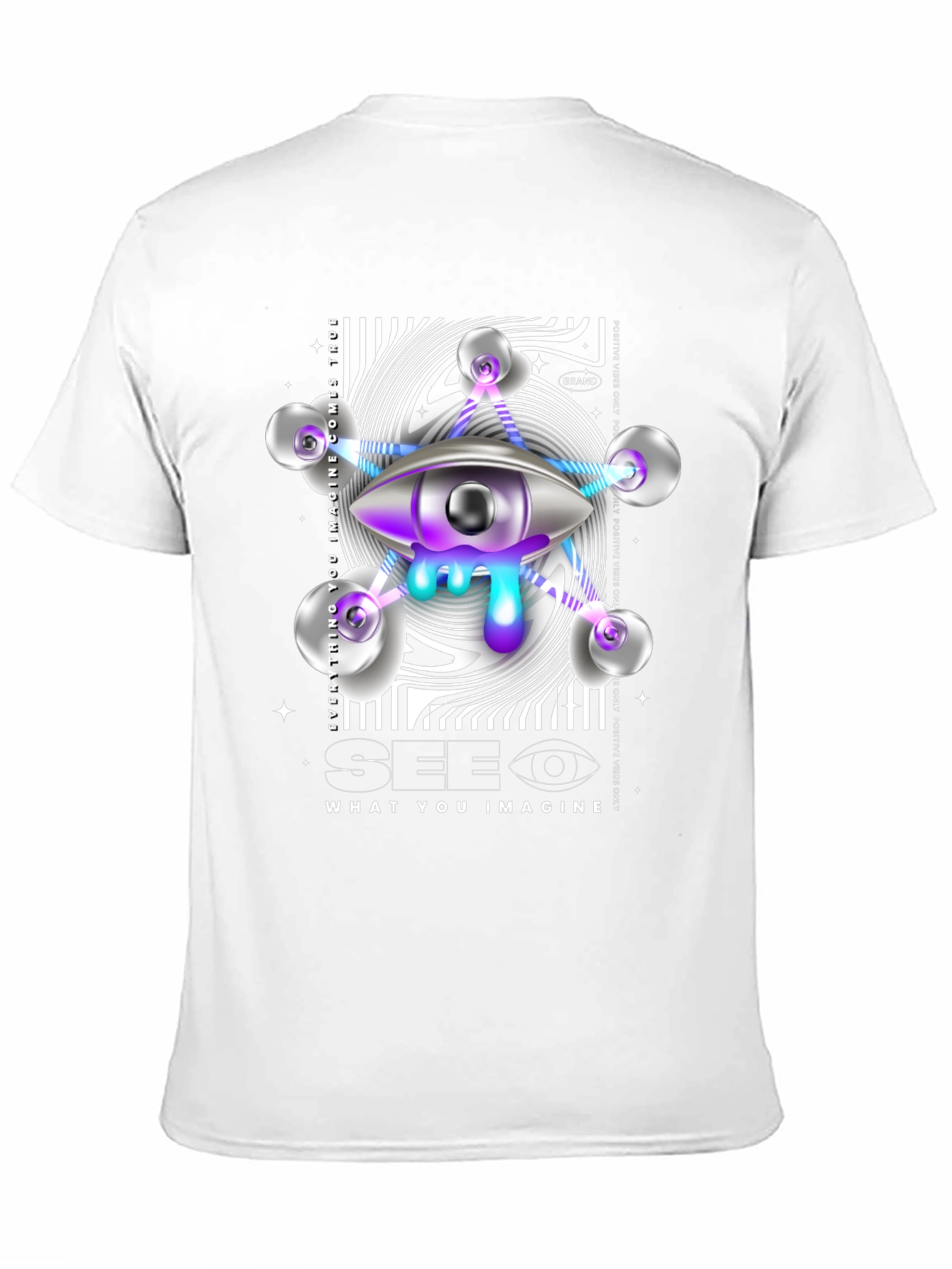 Surreal Vision Tee: Imagine & See True