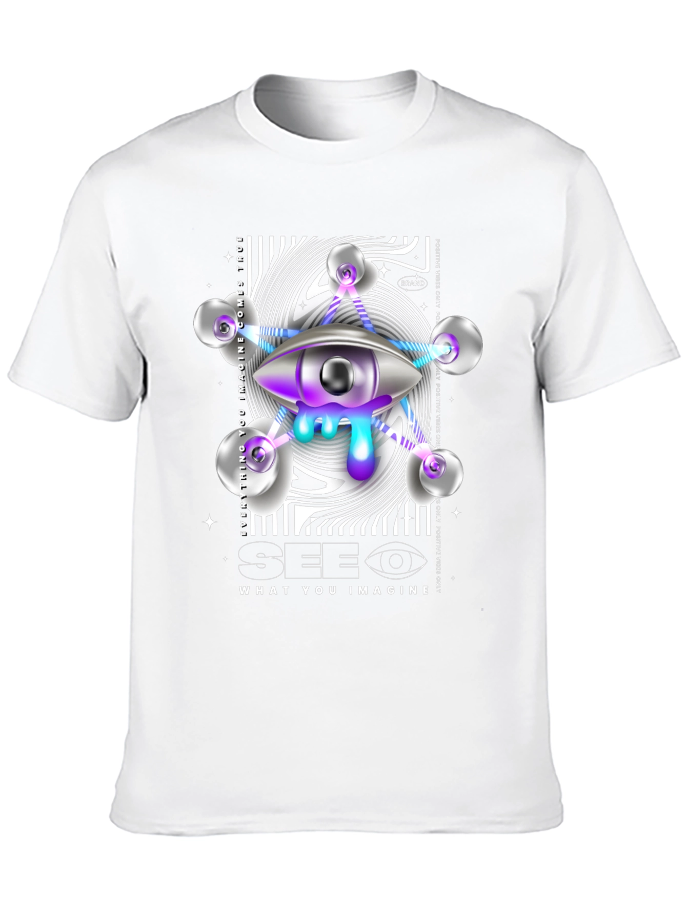 Surreal Vision Tee: Imagine & See True