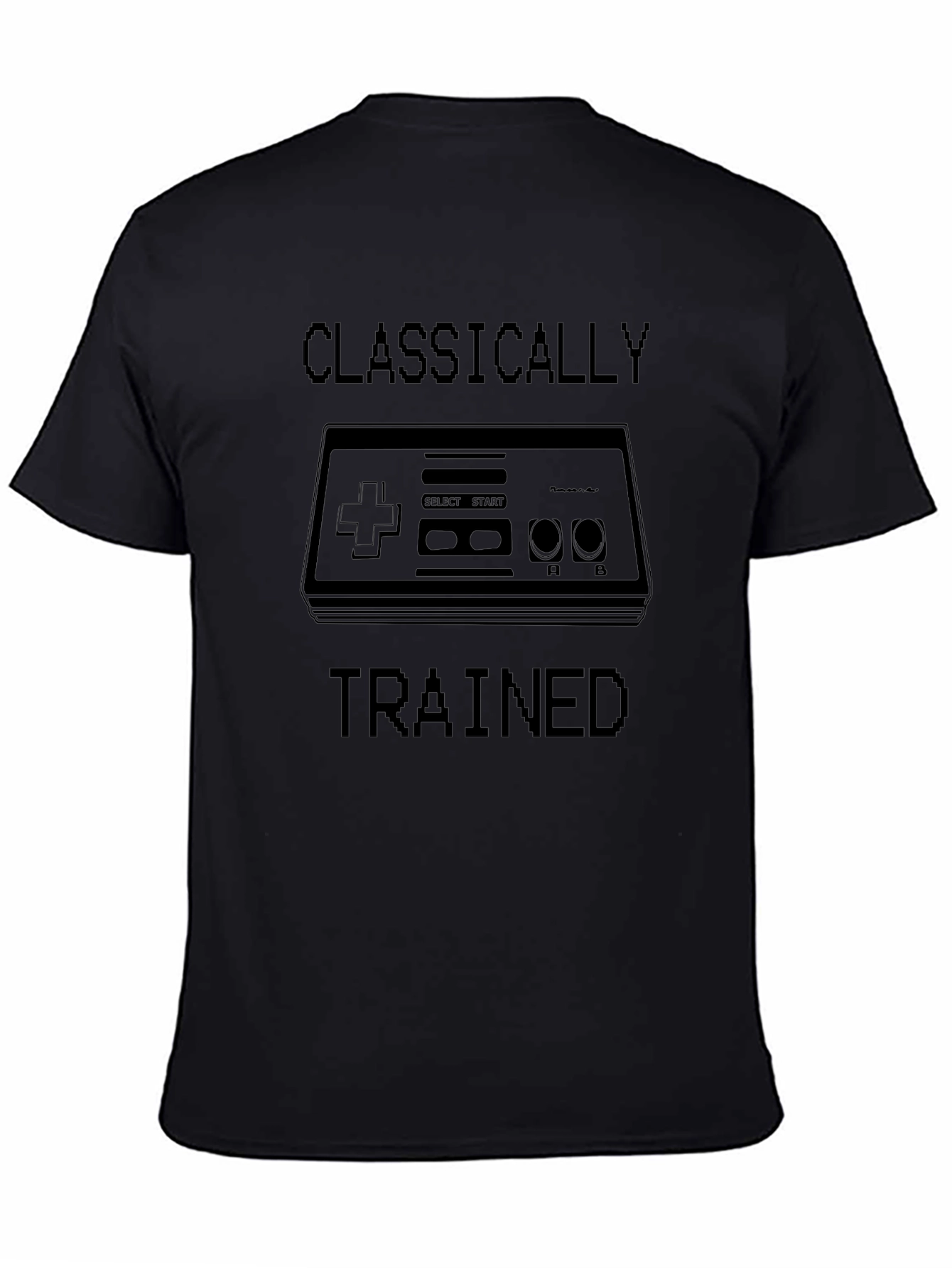 Classically Trained Gamer T-Shirt - Retro Video Game Style