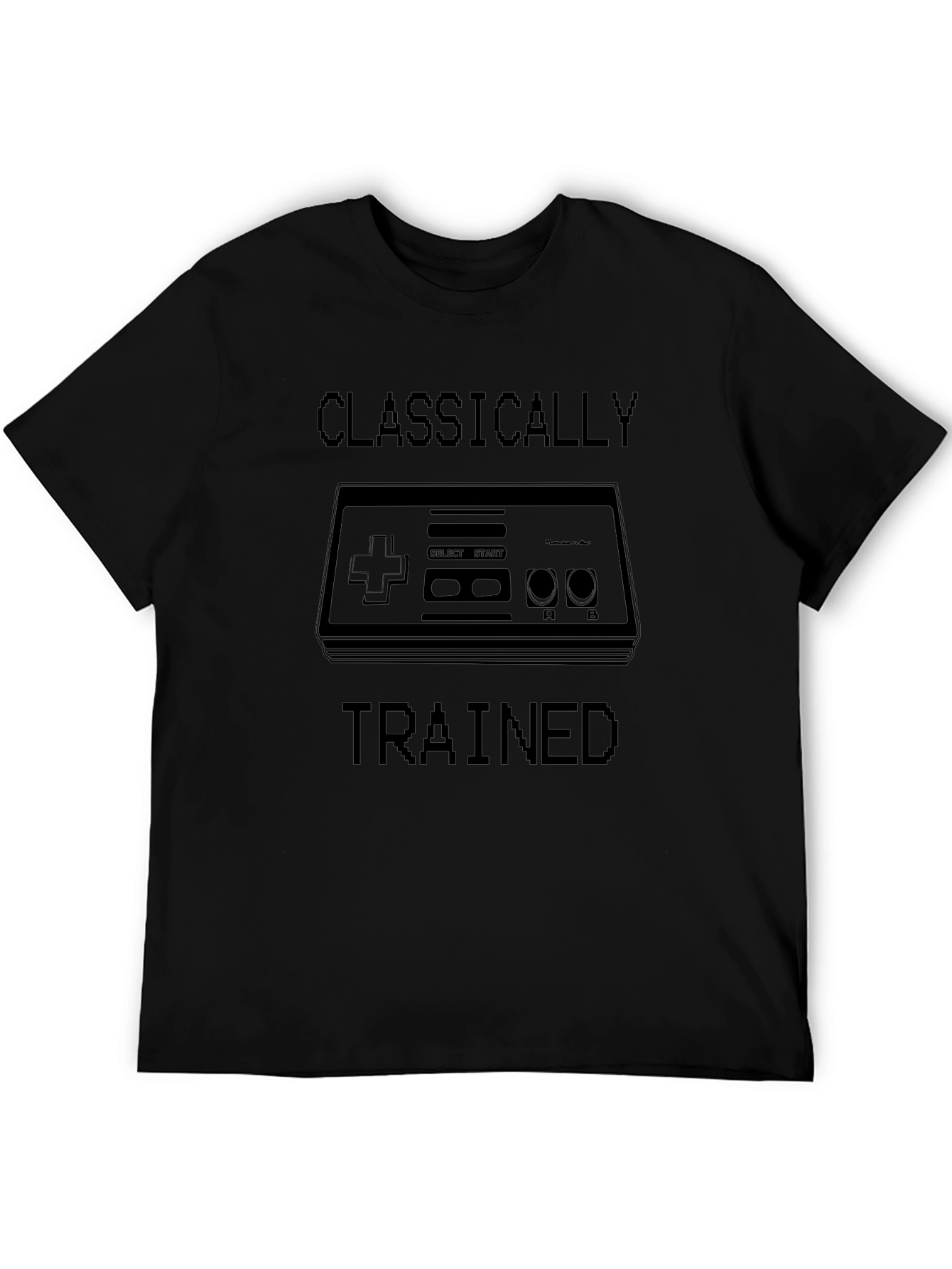 Classically Trained Gamer T-Shirt - Retro Video Game Style