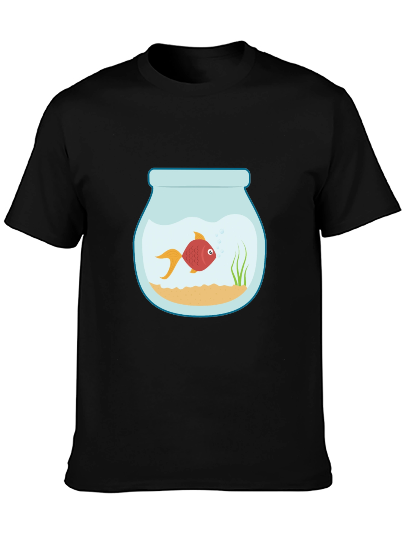Fishbowl Graphic Tee - Unique Design