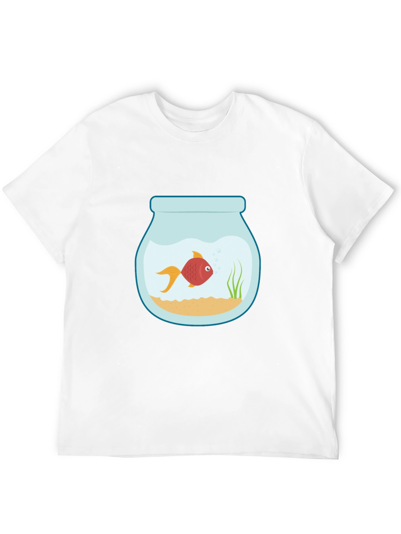Fishbowl Graphic Tee - Unique Design