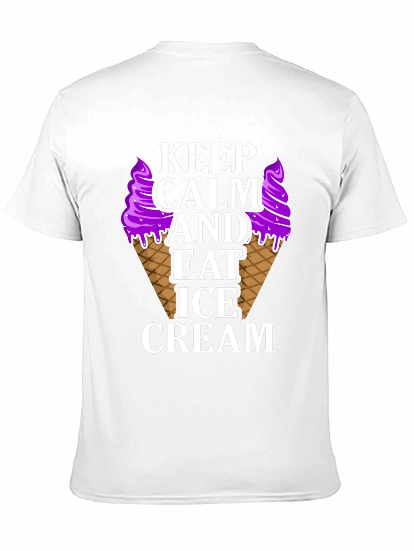Keep Calm Eat Ice Cream T-Shirt