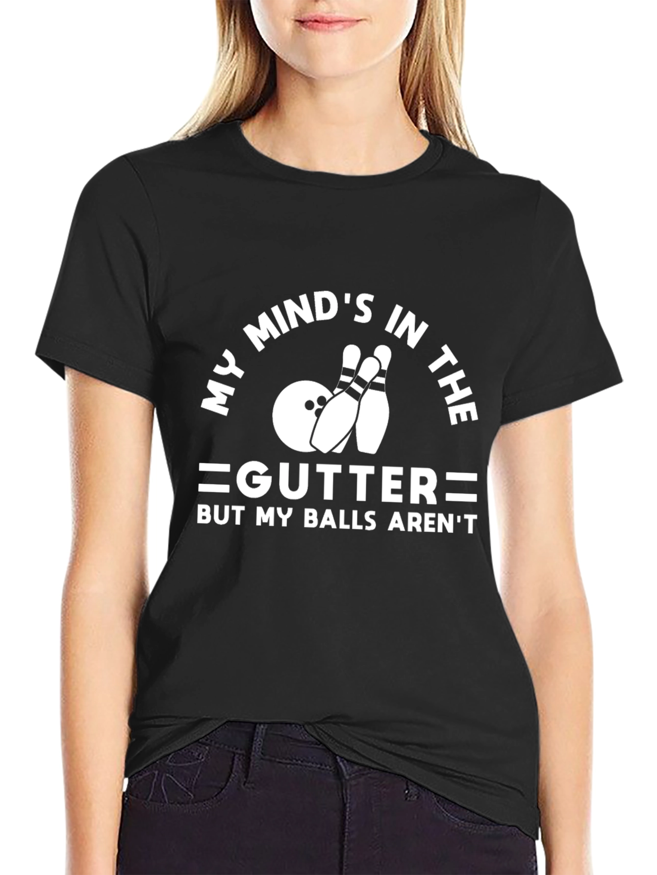 My Minds In The Gutter Bowling T-Shirt