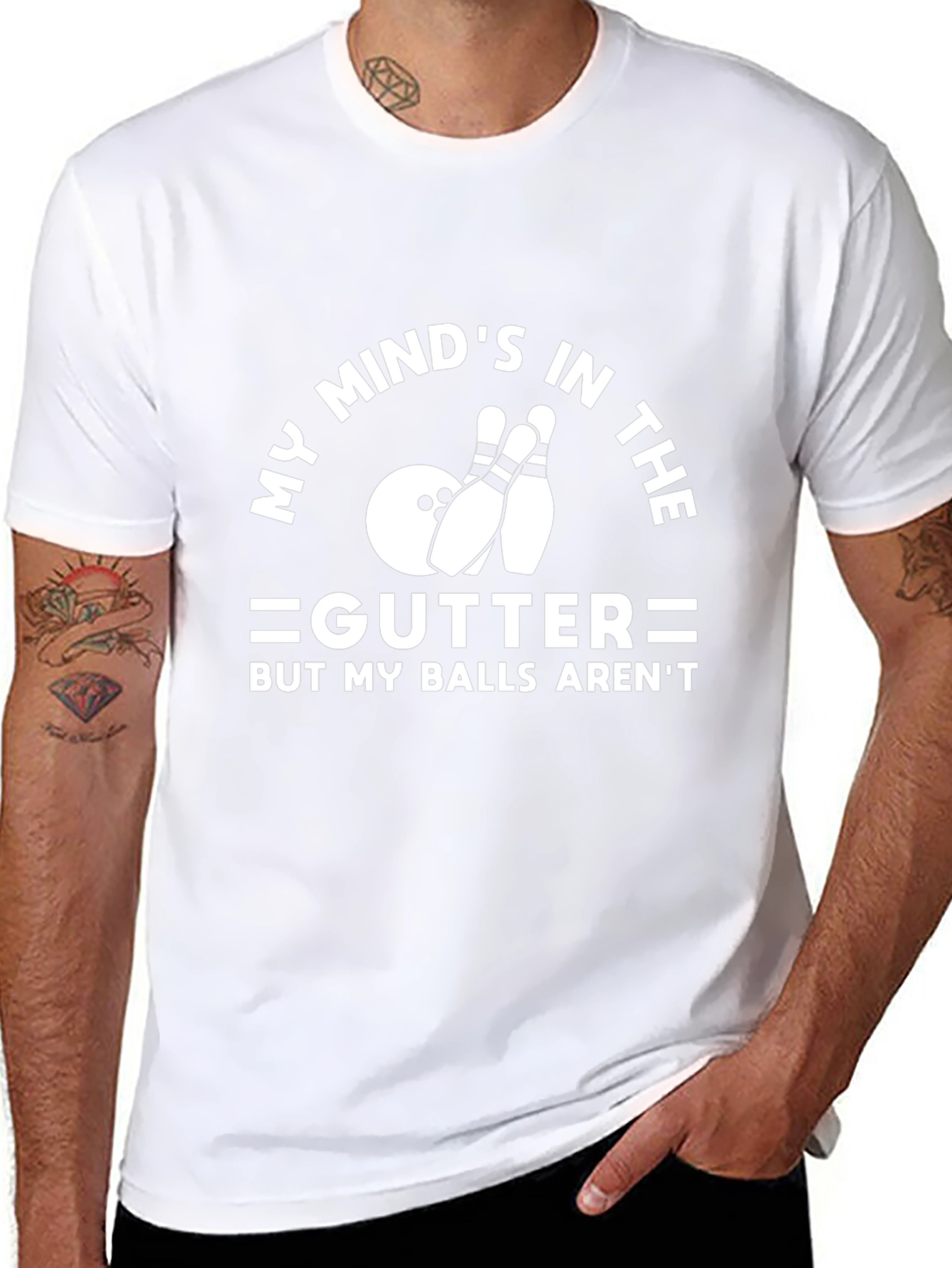 My Minds In The Gutter Bowling T-Shirt