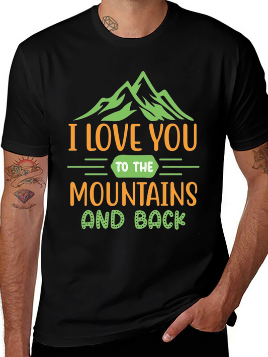 Mountains Graphic Print Tee